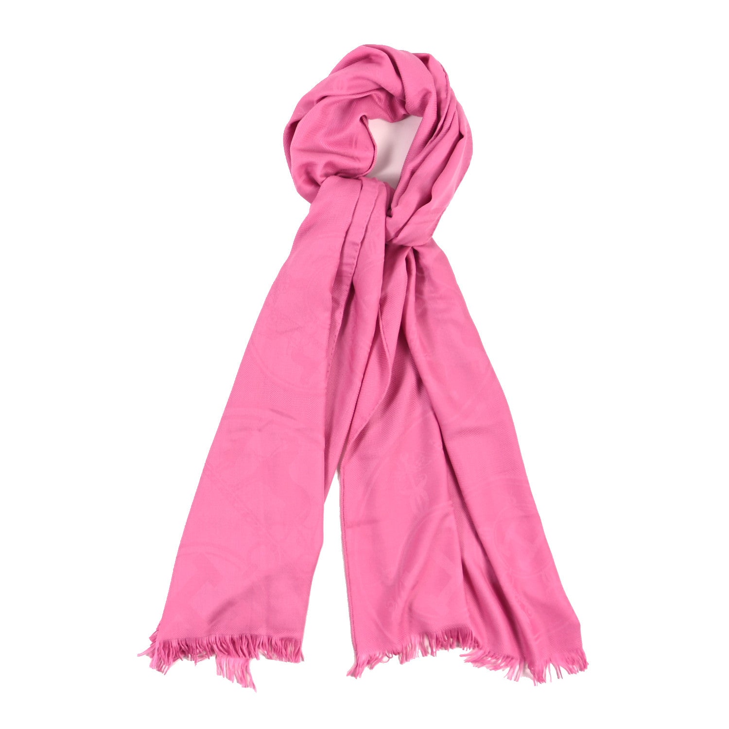 Cashmere Silk New Libris Stole Rose Bonbon