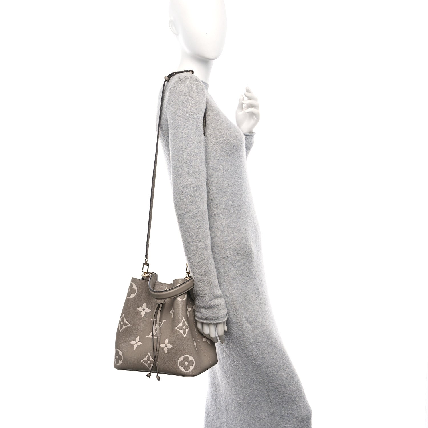 Empreinte Monogram Giant Neonoe MM Tourterelle Creme