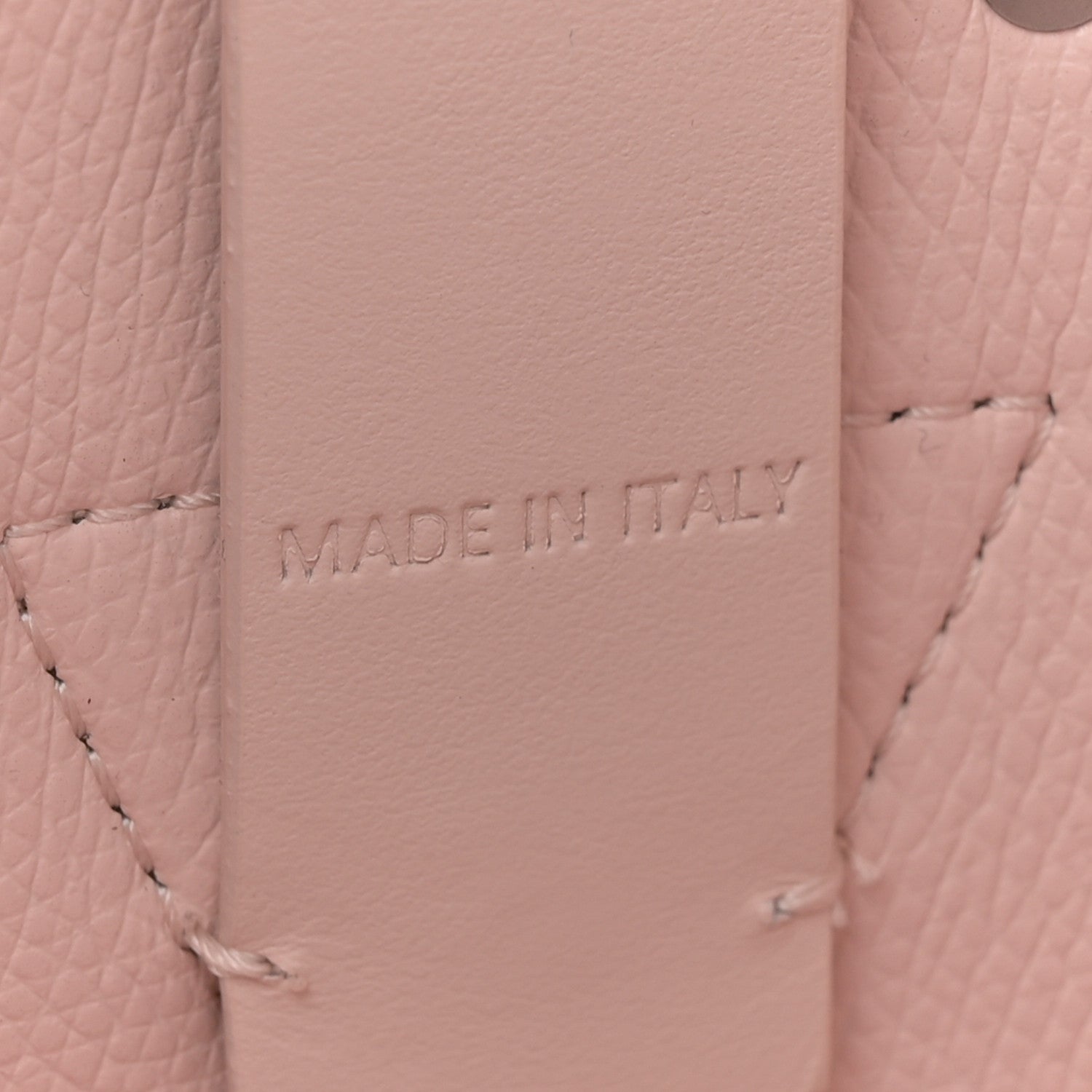 Calfskin Spiked Mini Cabachic Mini Bucket Bag Leche