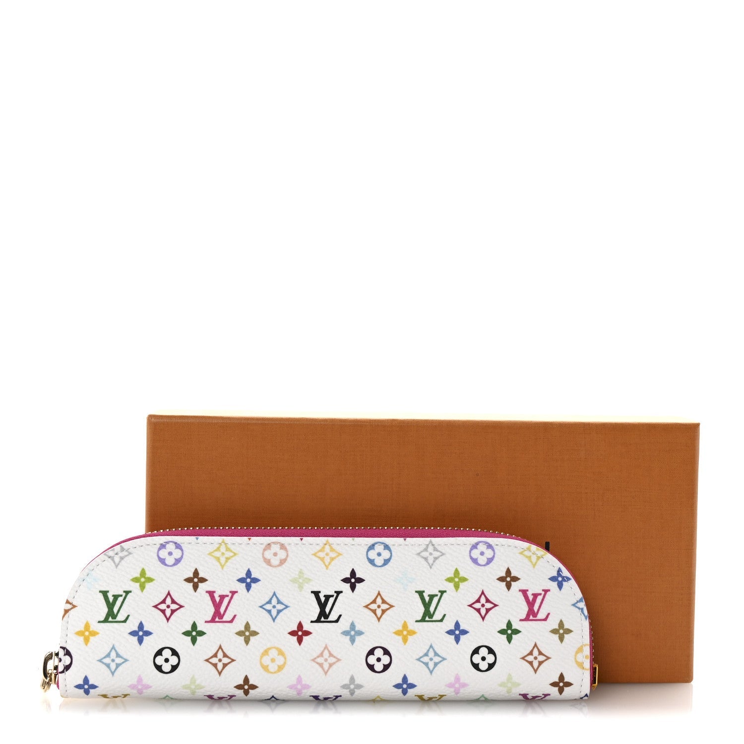 LV X TM Monogram Multicolor Charlotte Pencil Pouch Fuchsia