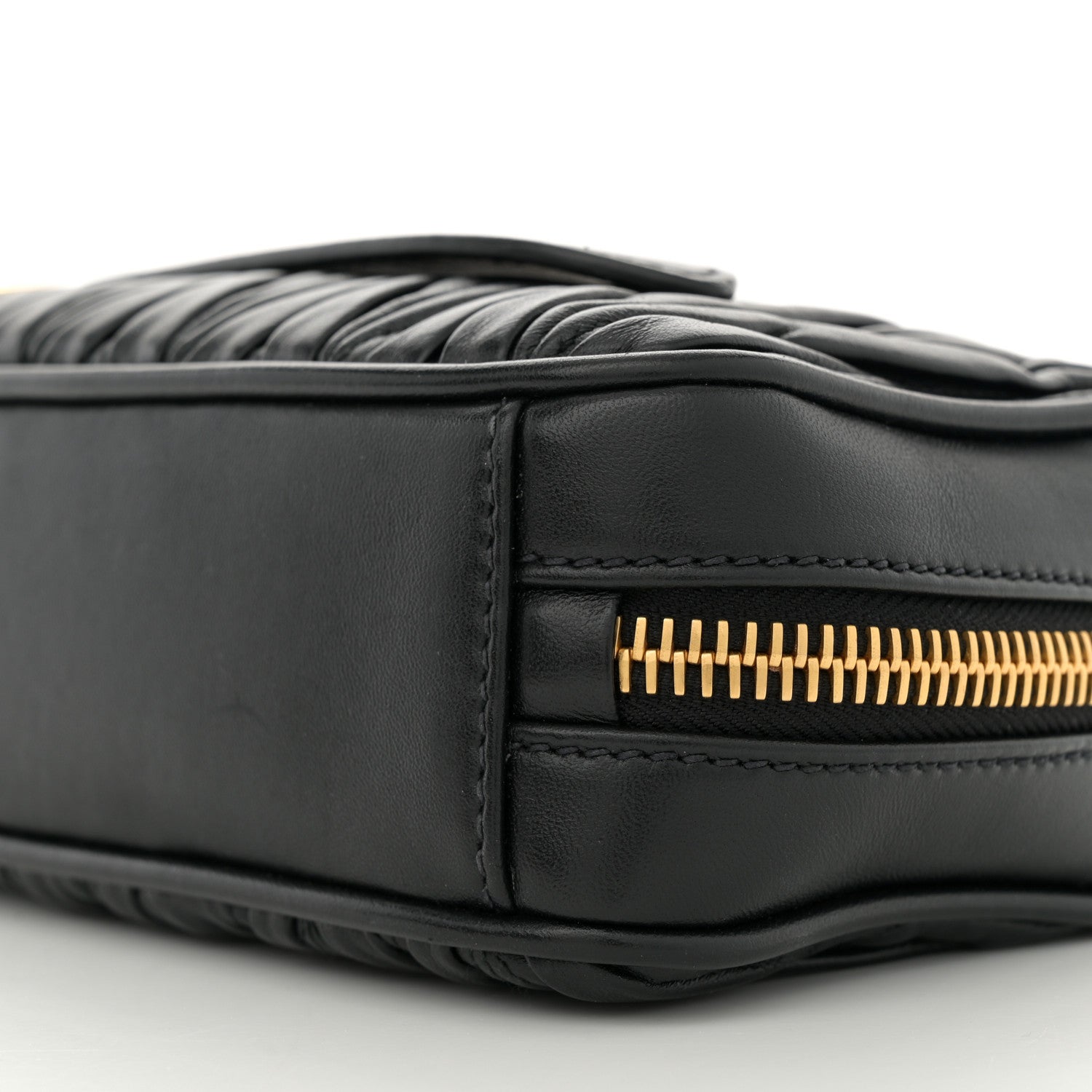Nappa Matelasse Business Clutch Black
