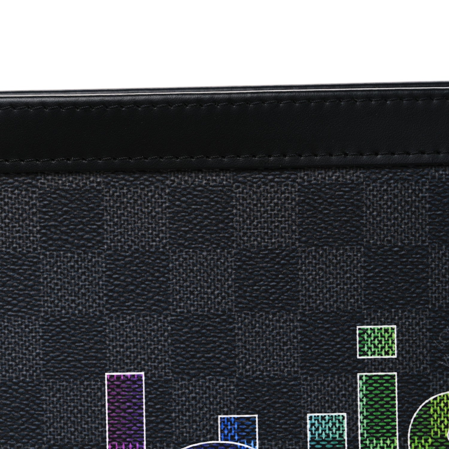 Damier Graphite Pochette Voyage MM Yellow