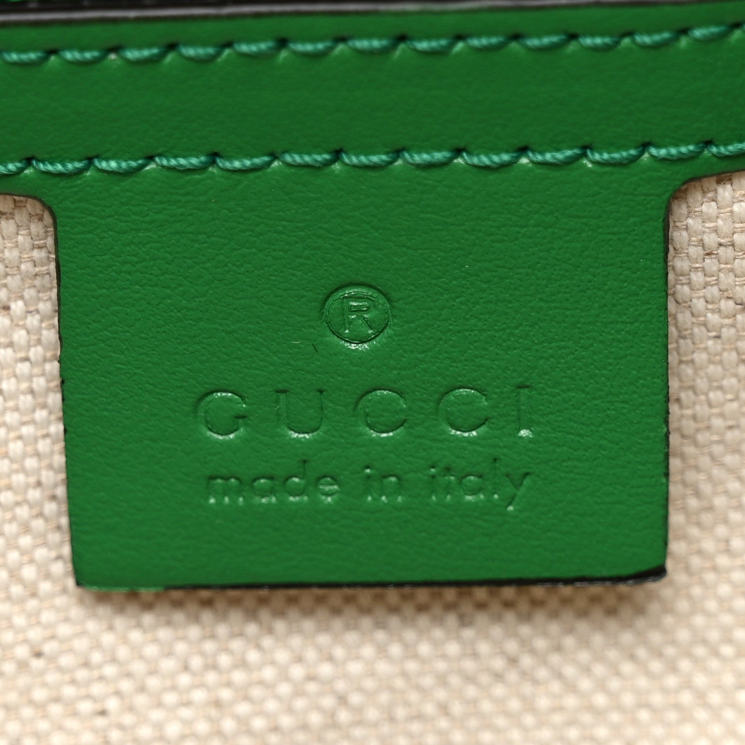 Calfskin GG Tennis Embossed Duffle Bag New Shamarock