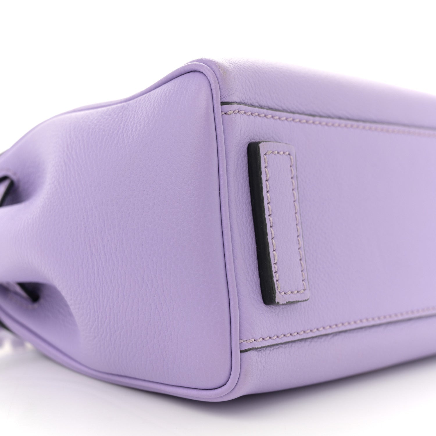Calfskin Medusa Small Top Handle Handbag Lilac