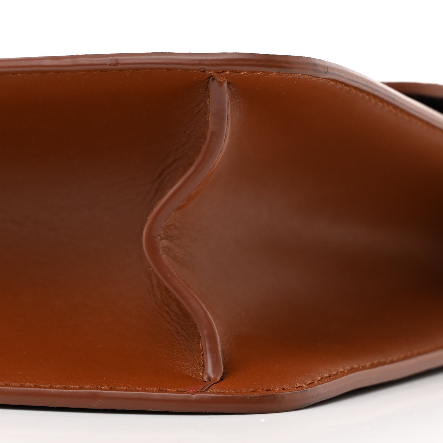 Sleek Calfskin The Sofia 10 Crossbody Twany