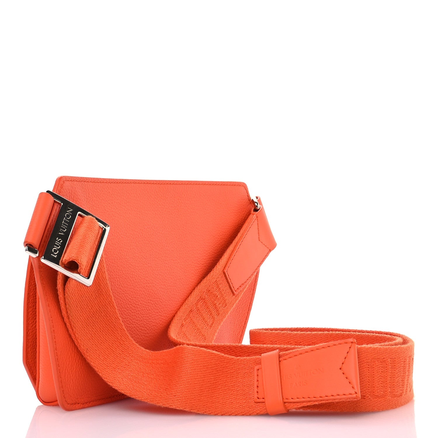 Grained Calfskin Aerogram New Sling Orange