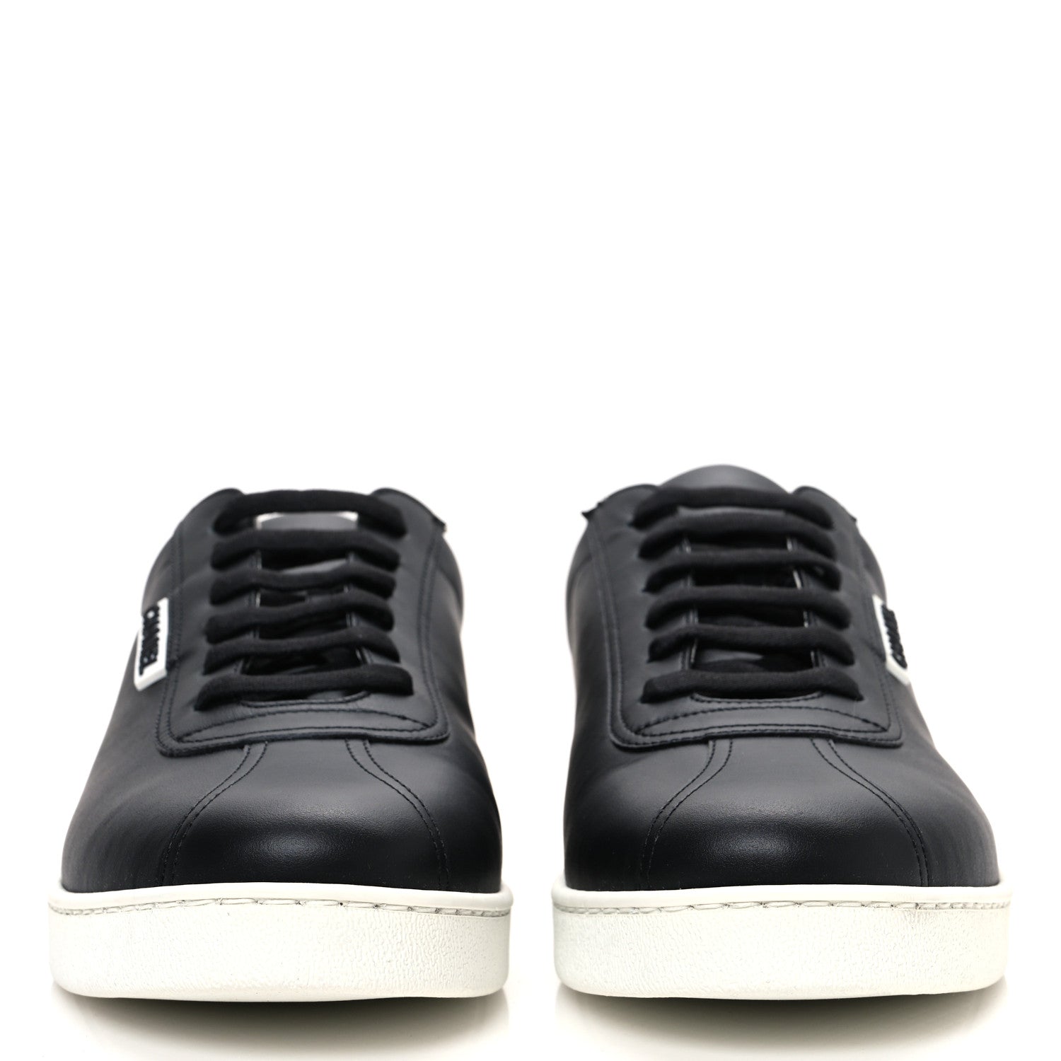 Calfskin CC Mens Sneakers 44 Black