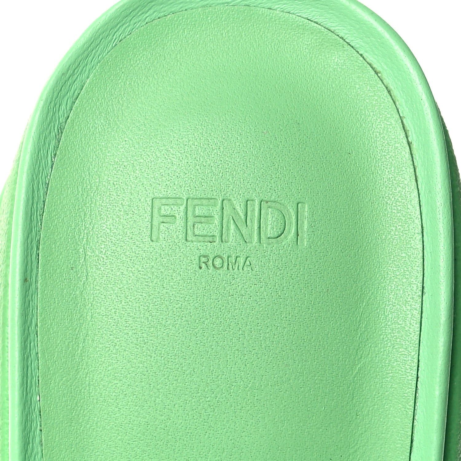 Nappa Fashion Show Platform 140mm Slide Sandals 38 Bouquet