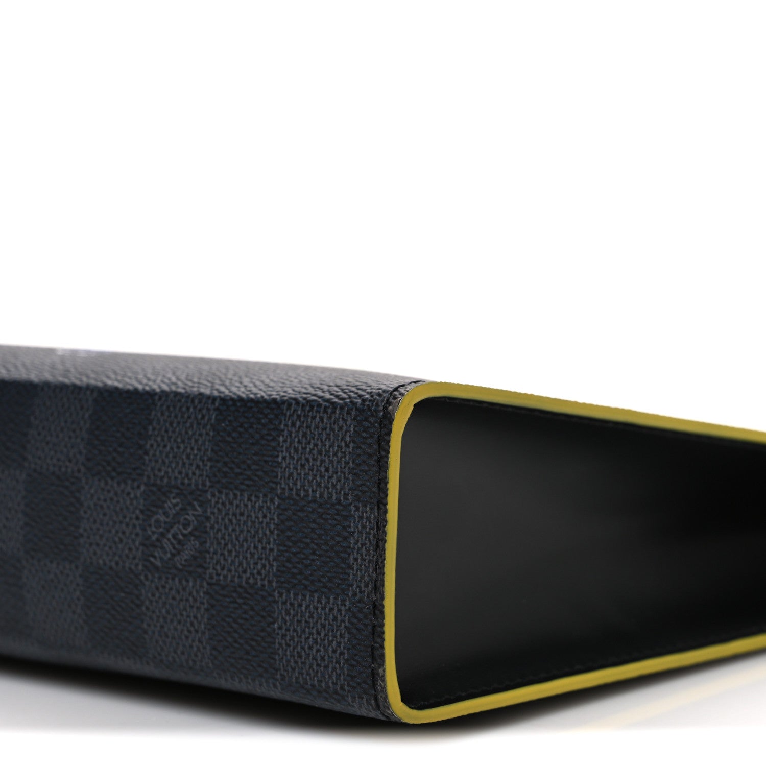 Damier Graphite Pochette Voyage MM Yellow