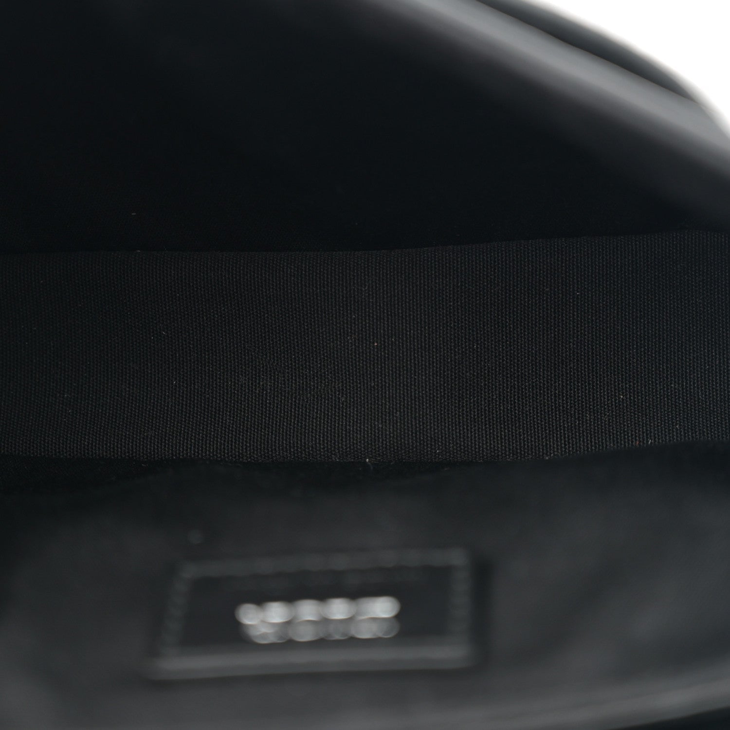 Coated Canvas CD Diamond Mini Hit The Road Bag Black