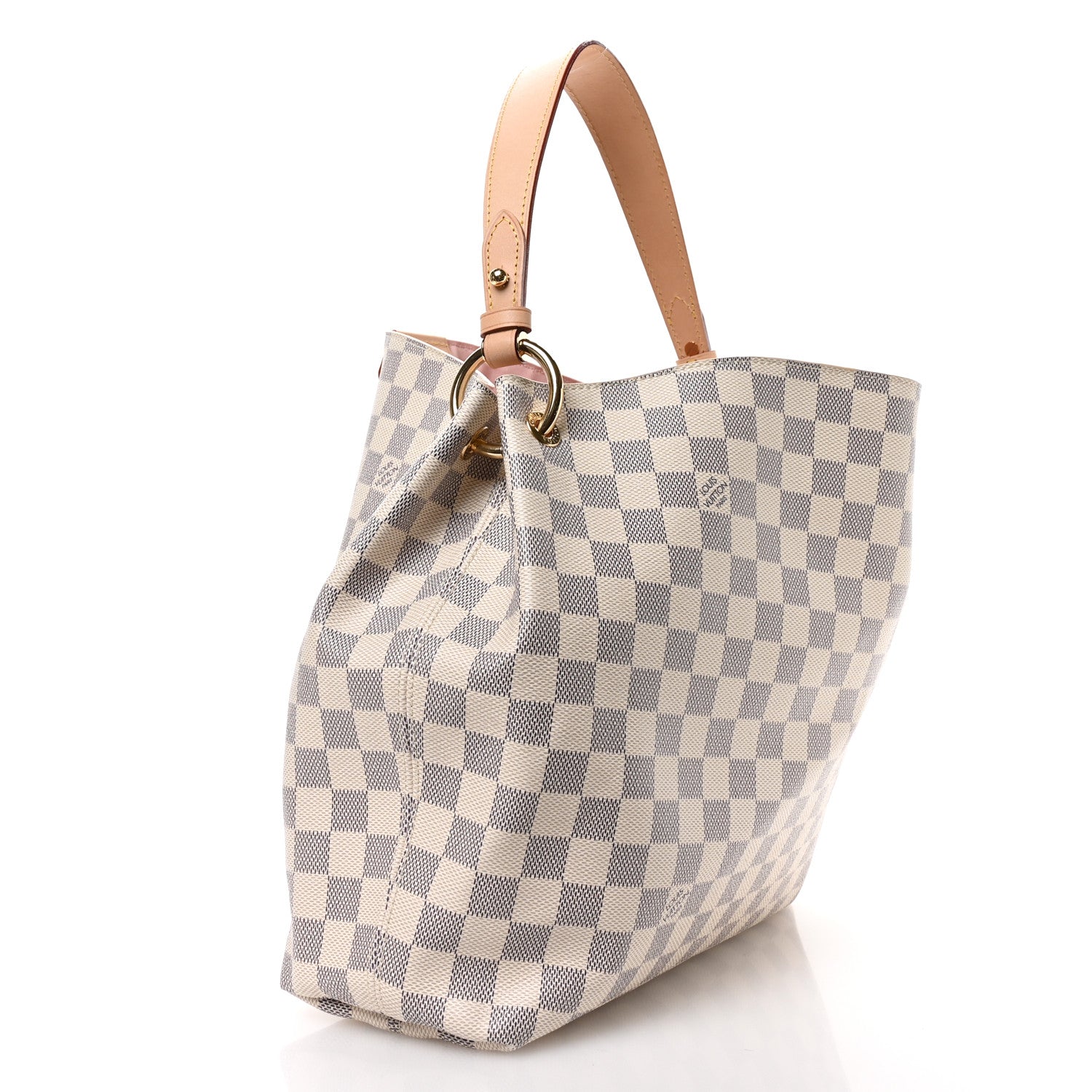 Damier Azur Graceful PM Rose Ballerine