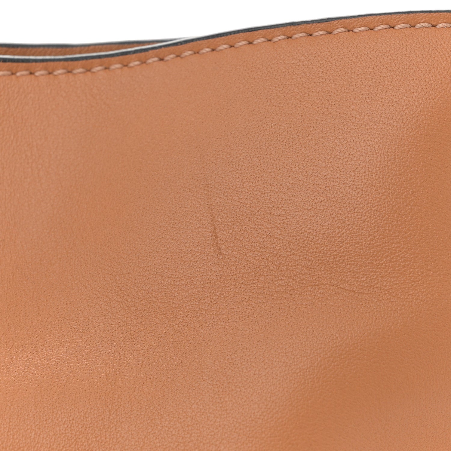 Calfskin Mini Flamenco Knot Clutch Warm Desert