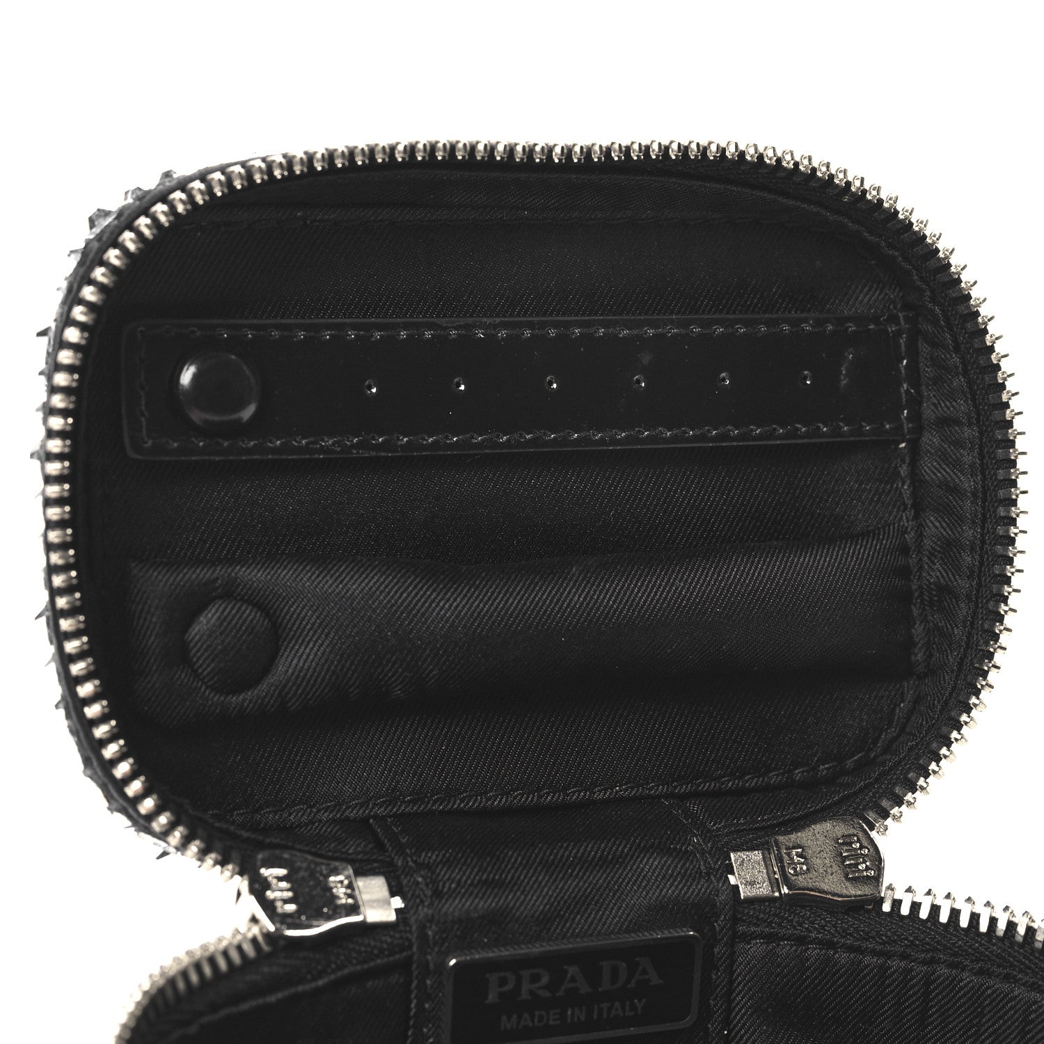 Satin Crystal Degrade Jewelry Beauty Case Metal