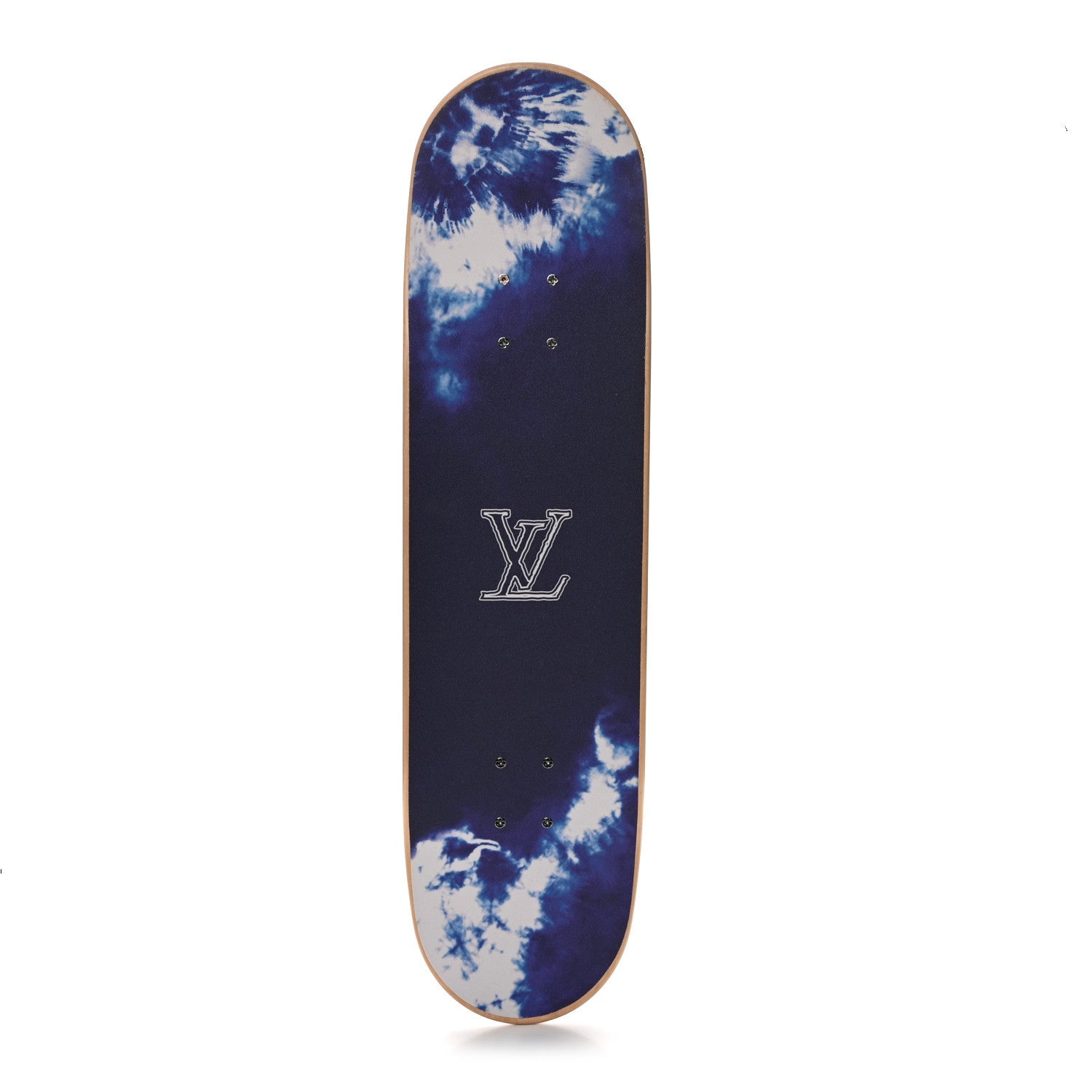 Monogram Bandana Wood Skateboard Blue