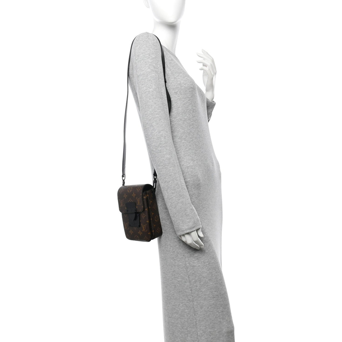 Monogram S Lock Vertical Wearable Wallet