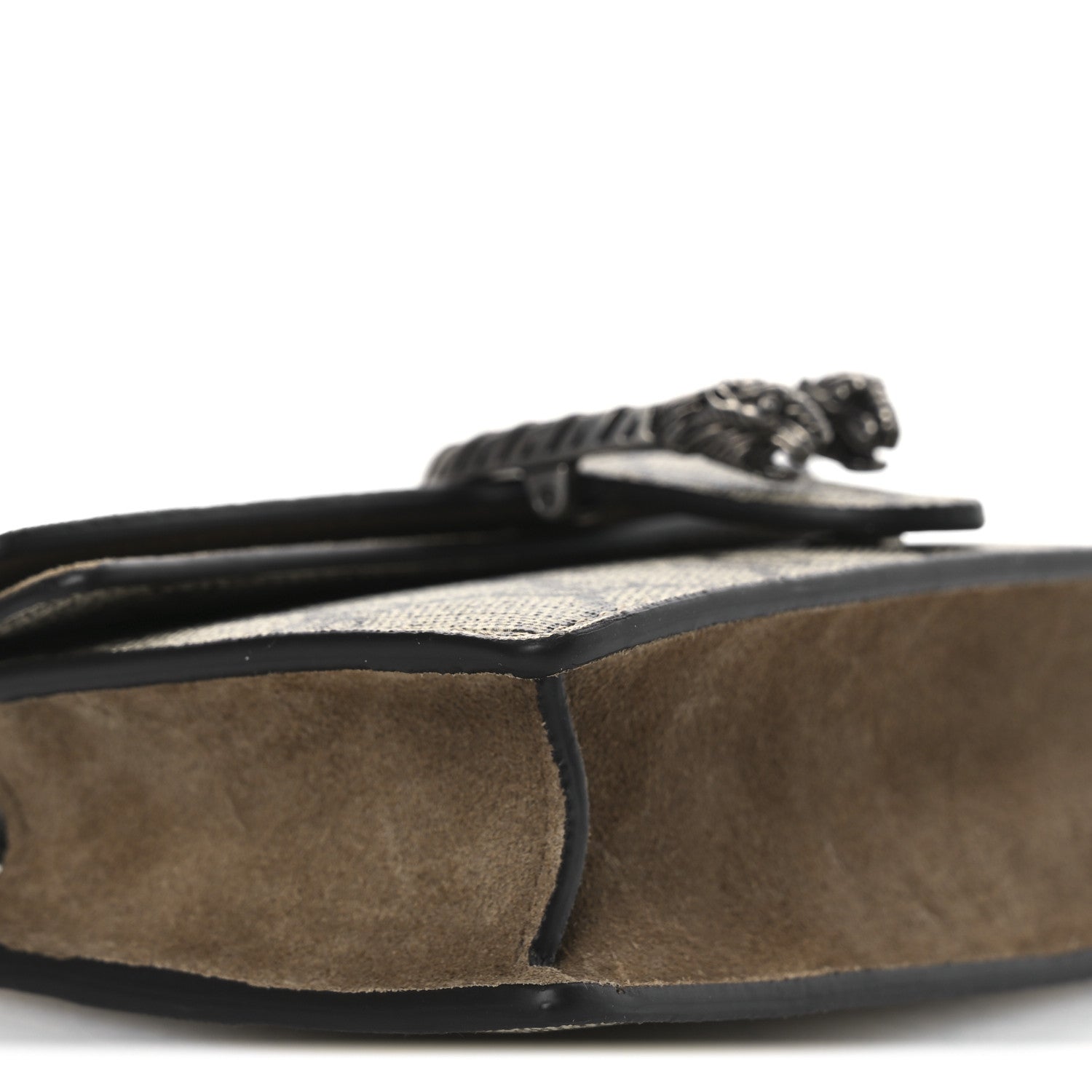 GG Supreme Monogram Super Mini Dionysus Shoulder Bag Taupe