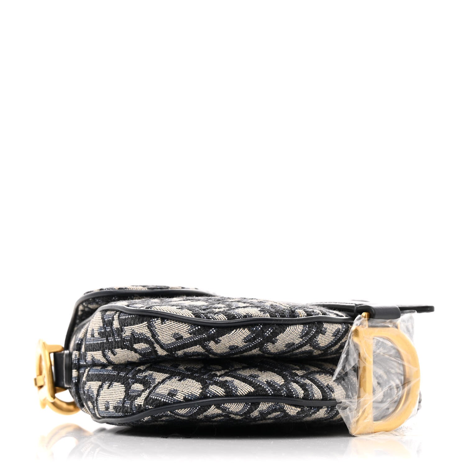 Oblique Mini Saddle Bag Blue