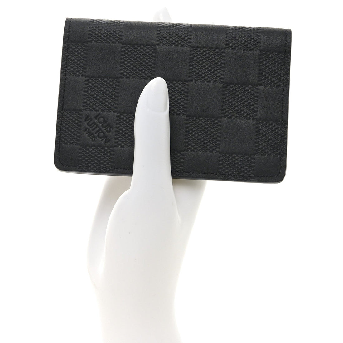 Damier Infini Pocket Organizer Black