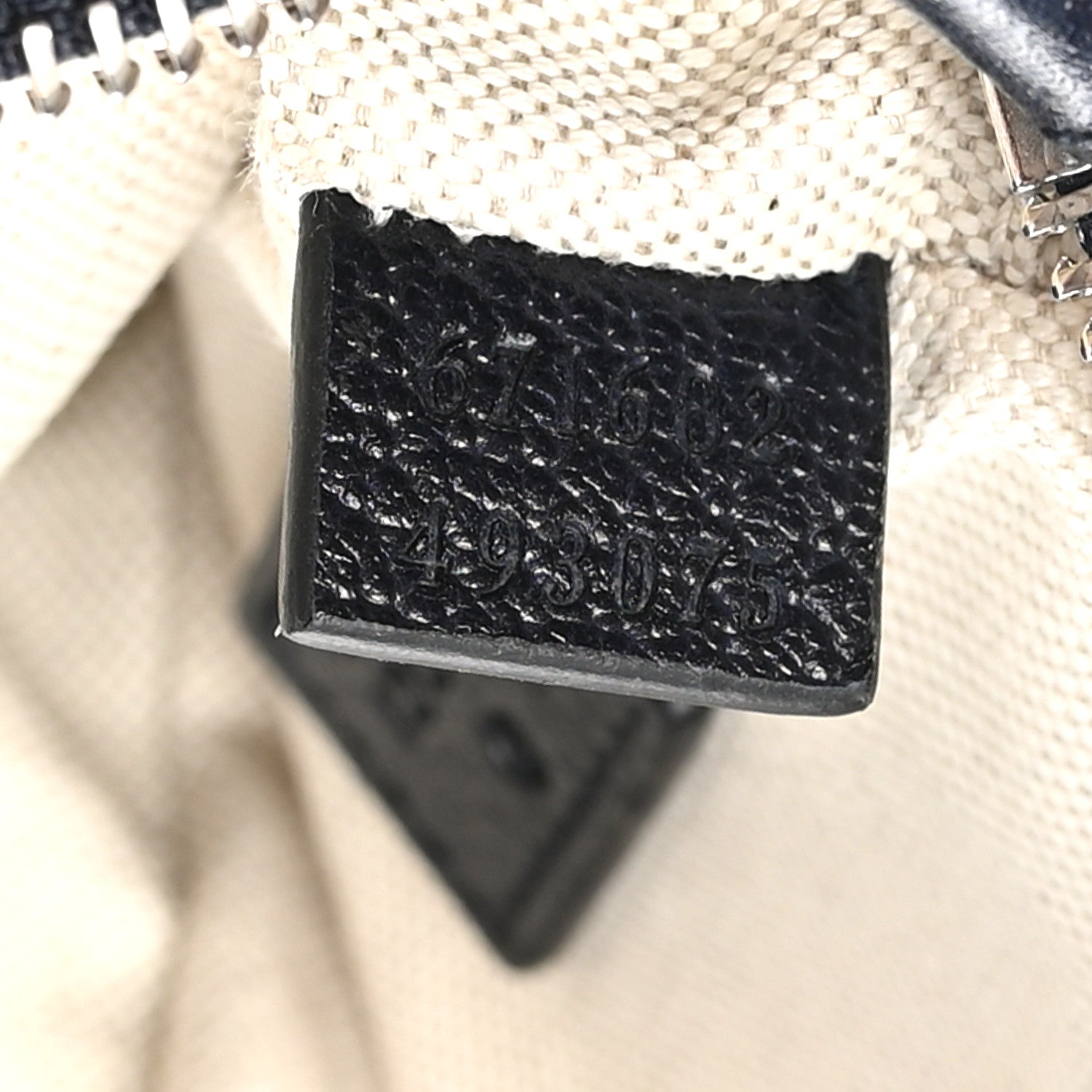 GG Supreme Monogram Textured Dollar Calfskin Web Mini Ophidia Double Zip Messenger Bag Beige Blue