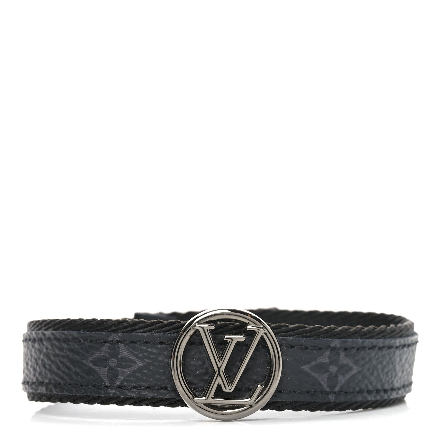 Monogram Eclipse LV Circle Bracelet