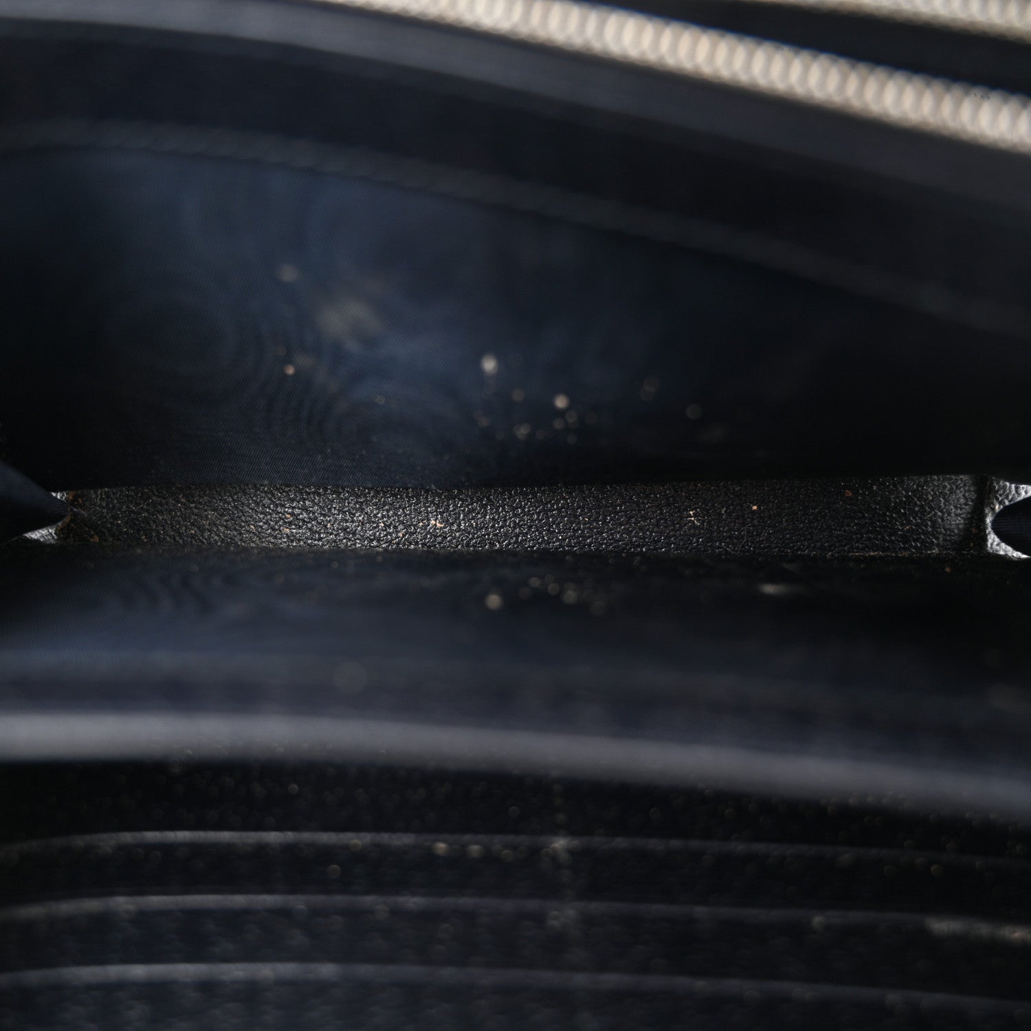 GG Supreme Monogram Textured Dollar Calfskin Mini Dionysus Chain Wallet Beige Blue