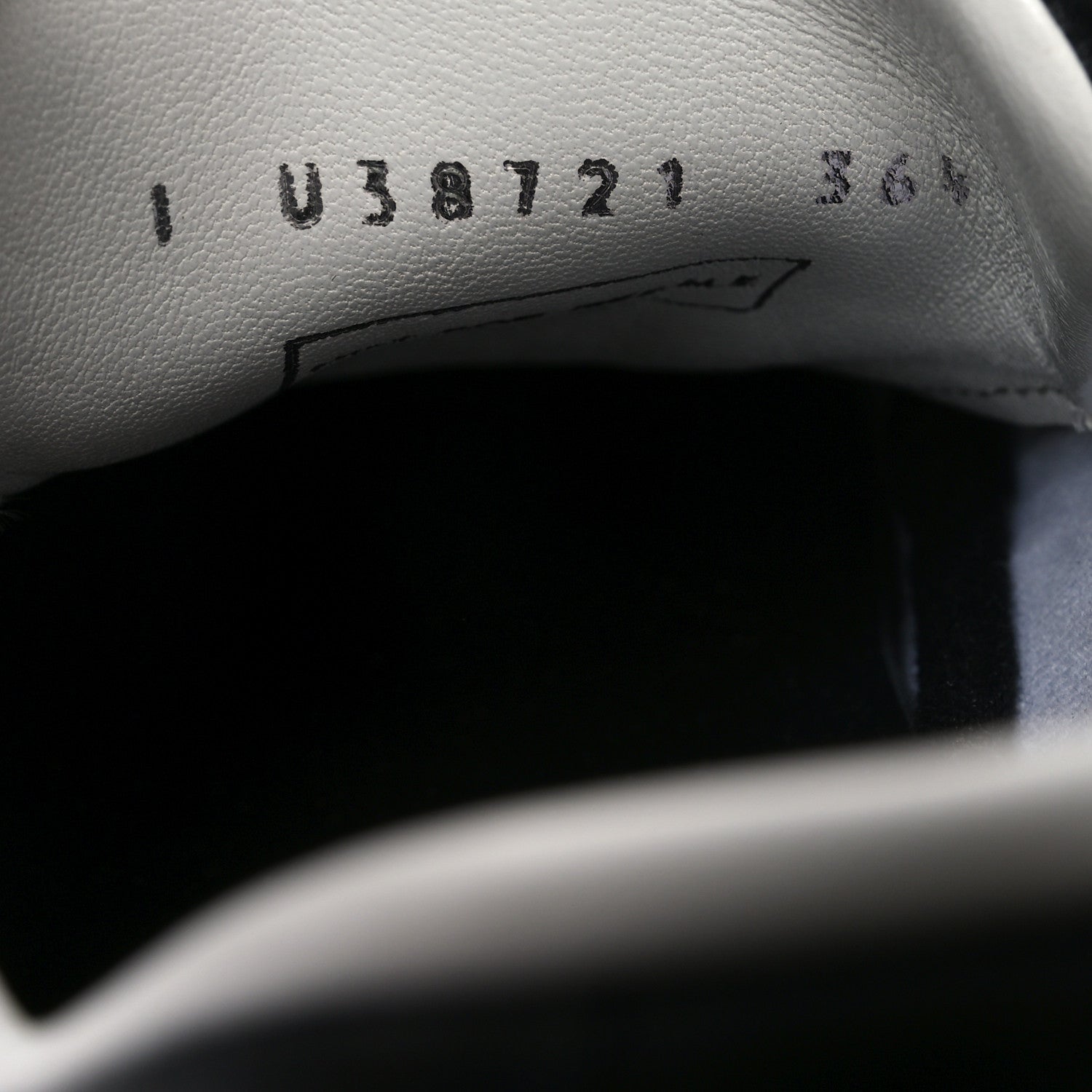 Calfskin CC Womens Sneakers 36.5 Black