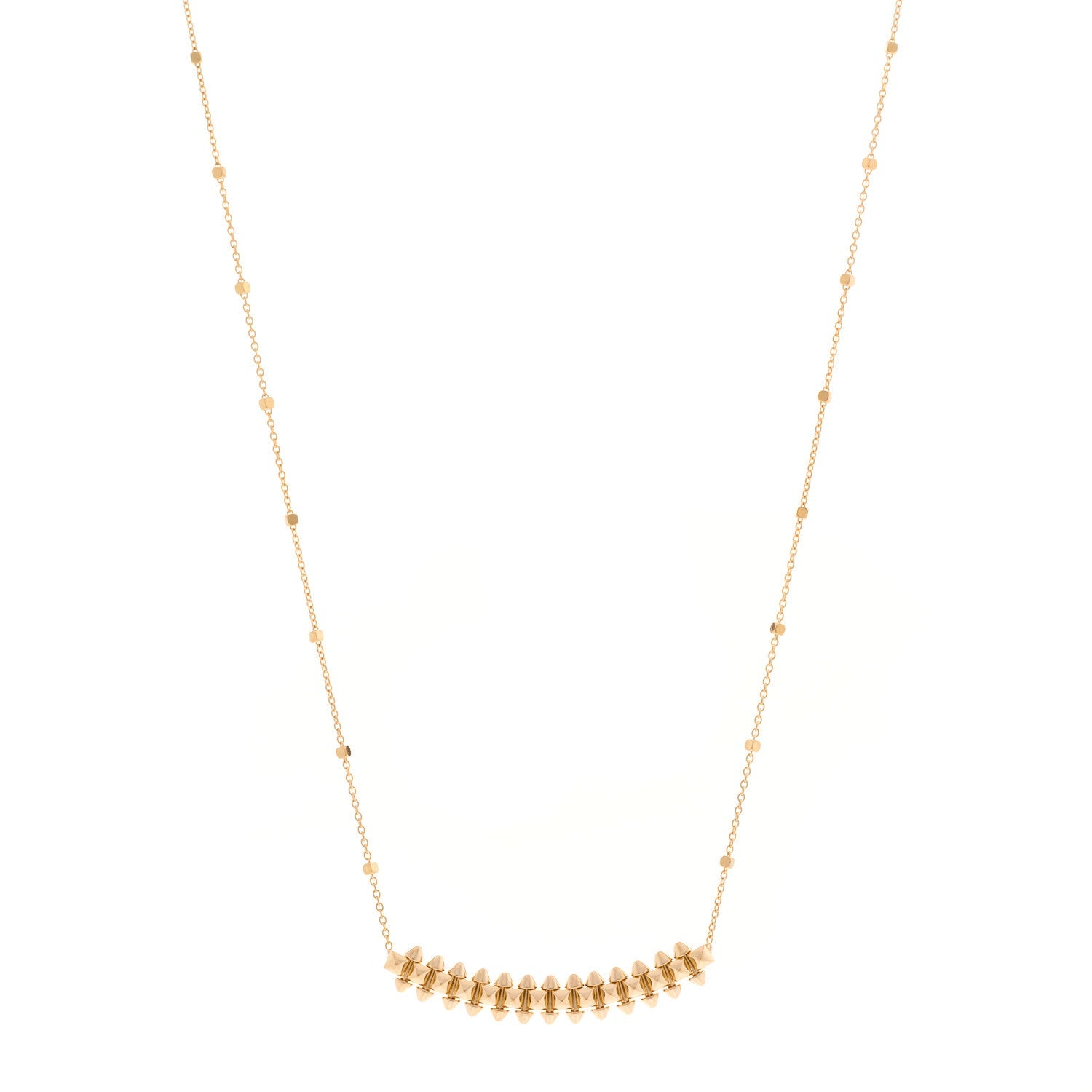 18K Pink Gold Small Clash de Cartier Necklace