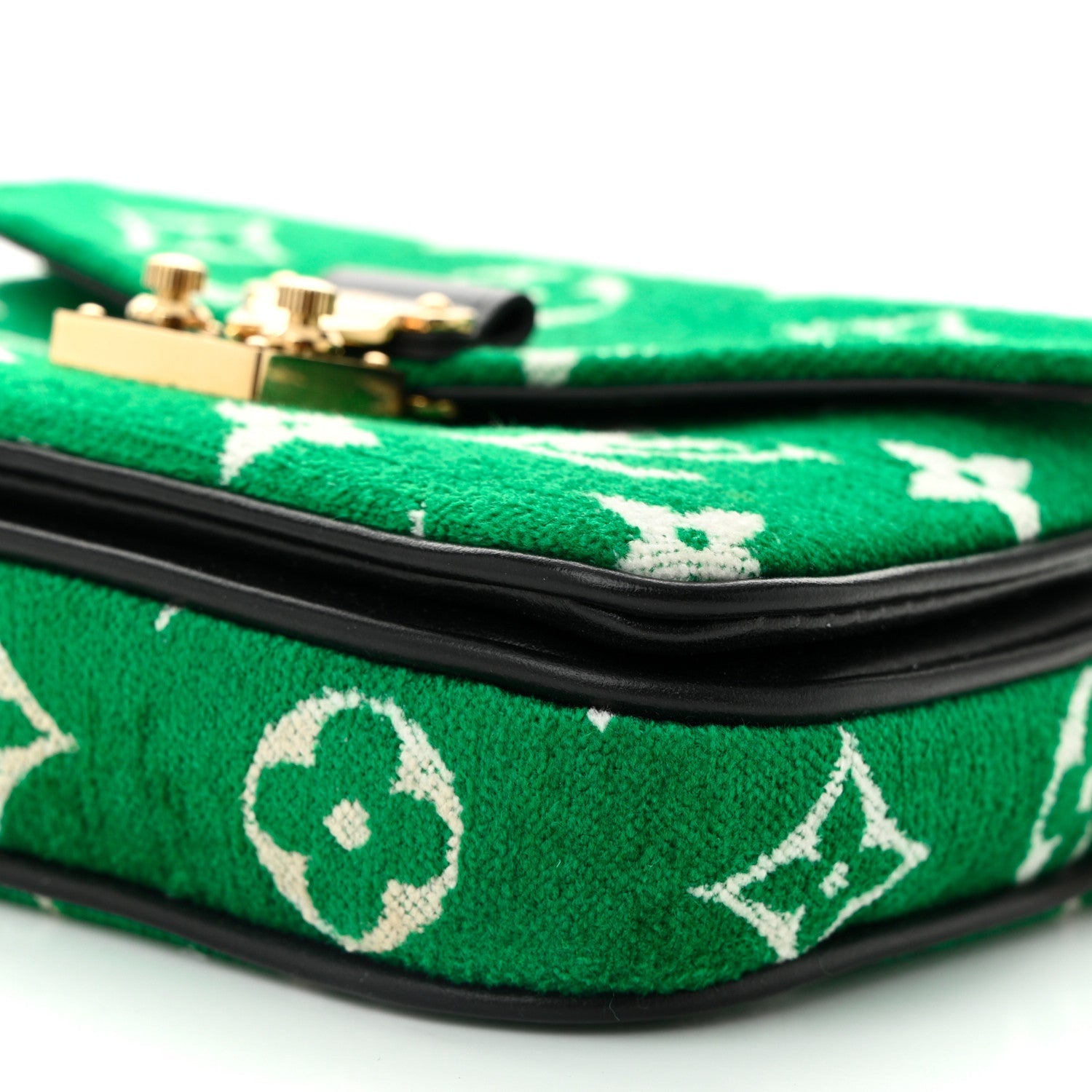 Monogram Jacquard Velvet Micro Metis Green
