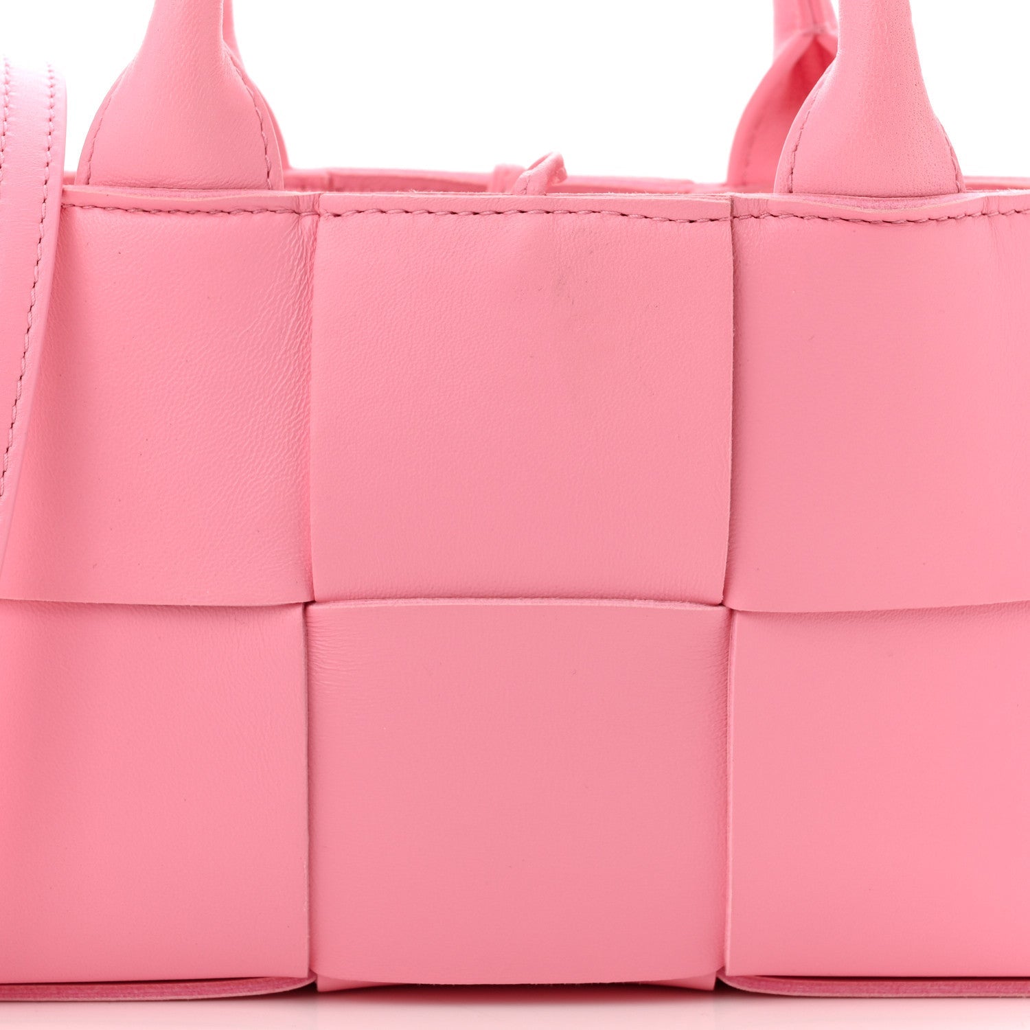 Lambskin Maxi Intreccio Candy Arco Tote Ribbon