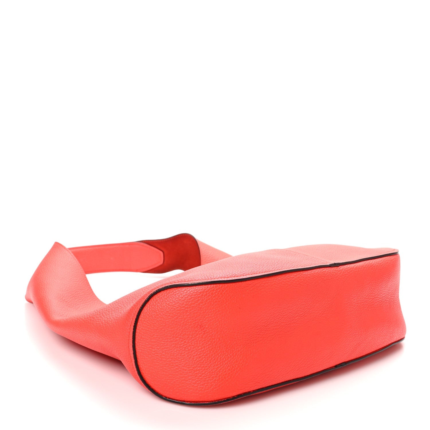 Calfskin Gancini Margot Hobot Candy Apple Red