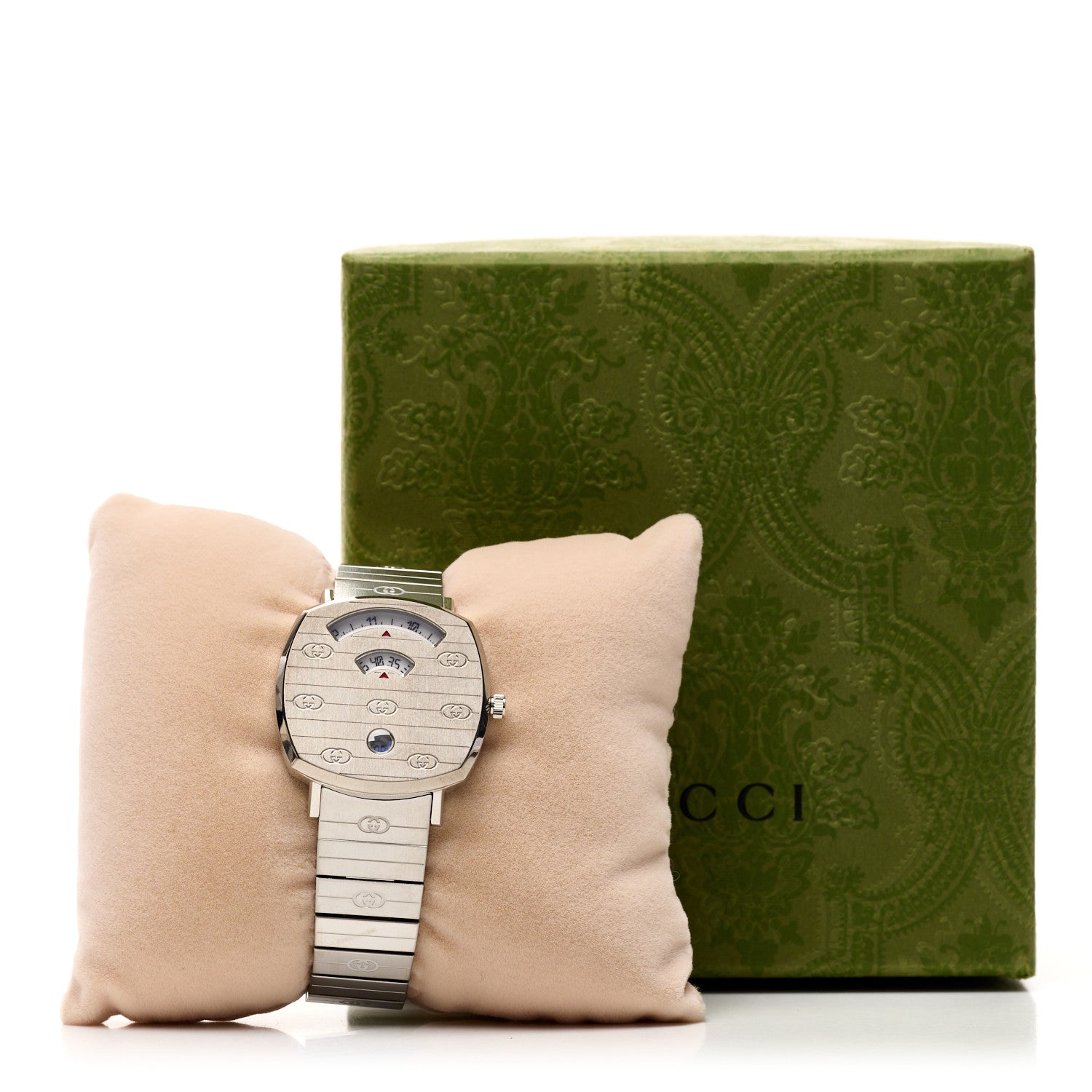 Stainless Steel 35mm Grip Quartz Watch