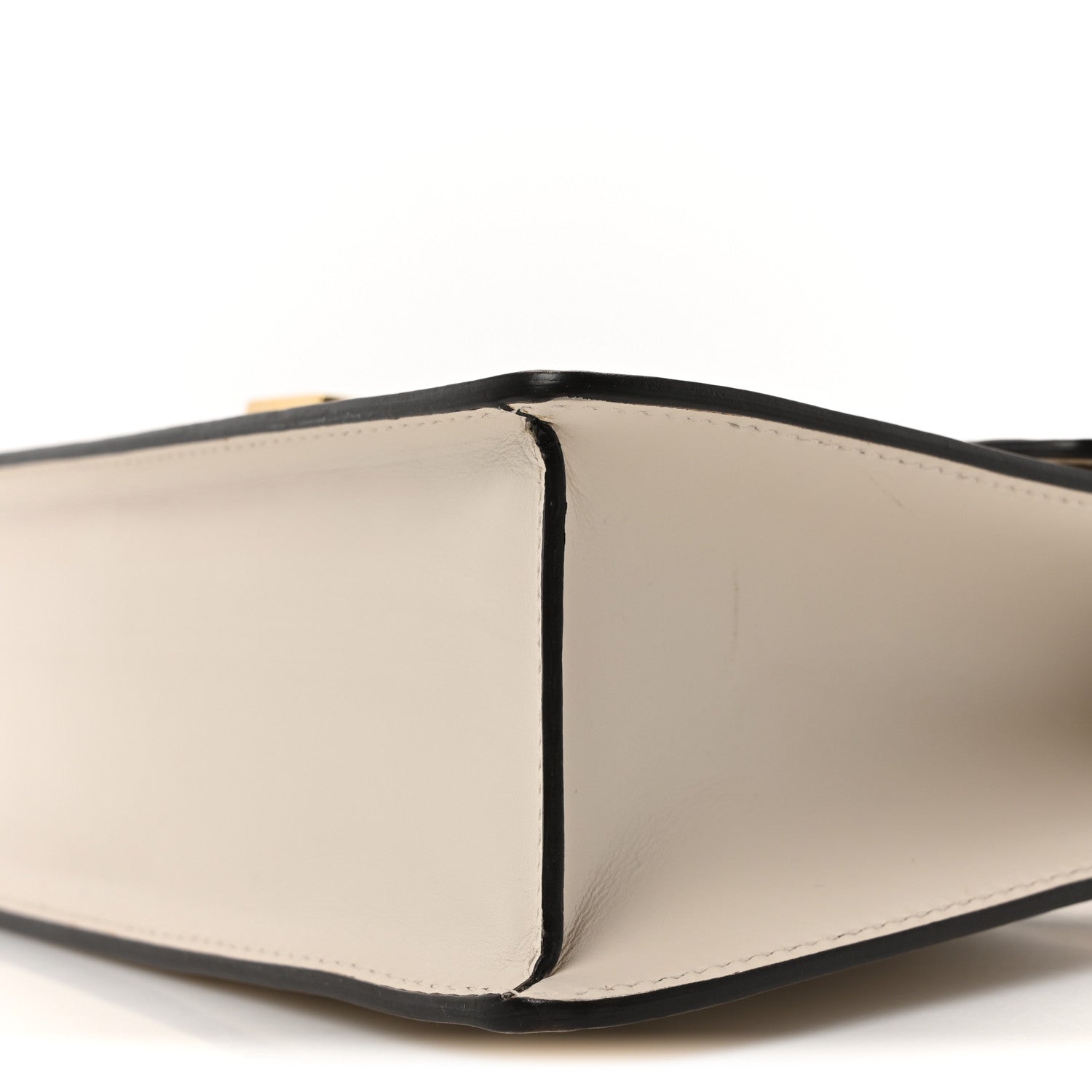 Calfskin Small Sylvie Shoulder Bag Off White