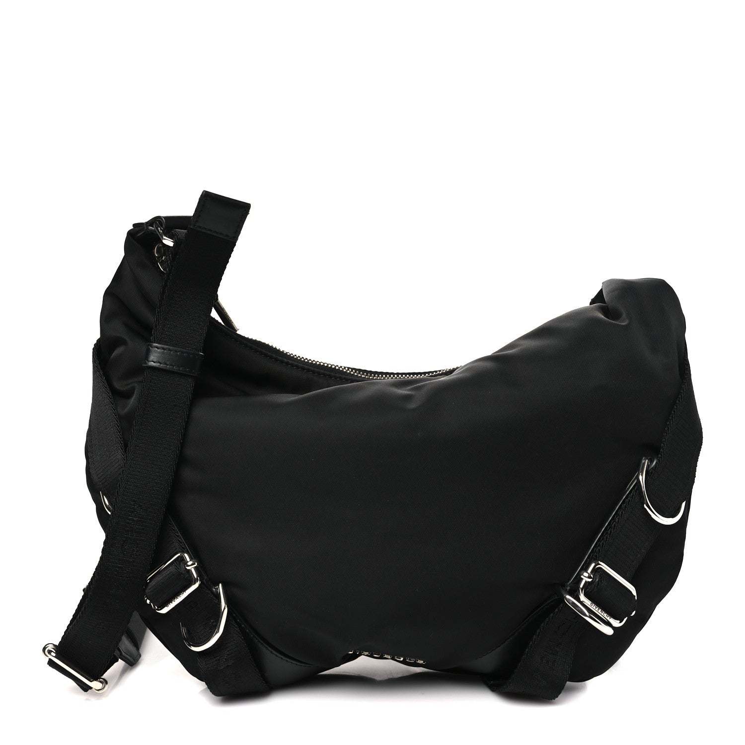 Nylon Voyou Crossbody Bag Black