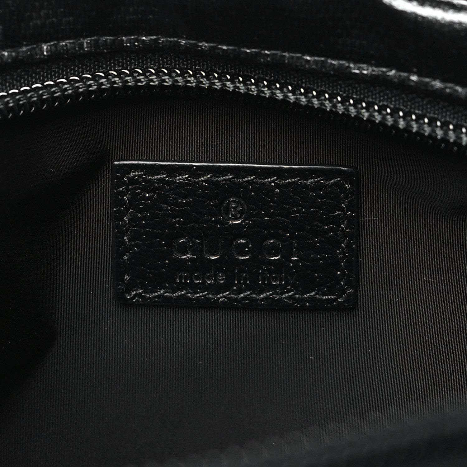 GG Crystal Monogram Mini Shoulder Bag Black