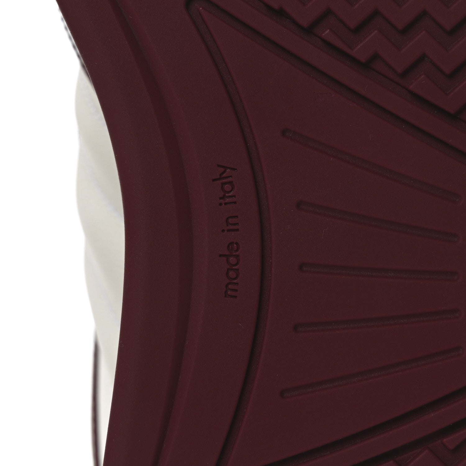 Calfskin Suede Mens Re-Web Sneakers 8 White Red