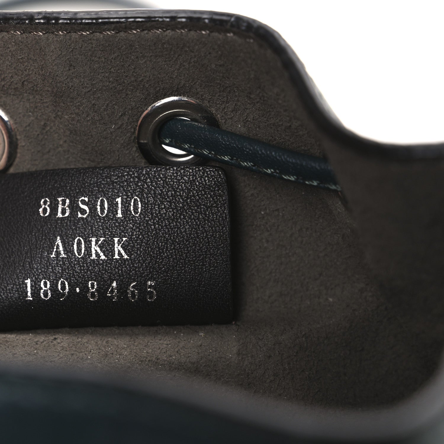 Vitello Liberty Lucido F is Fendi Mini Mon Tresor Bucket Bag Green