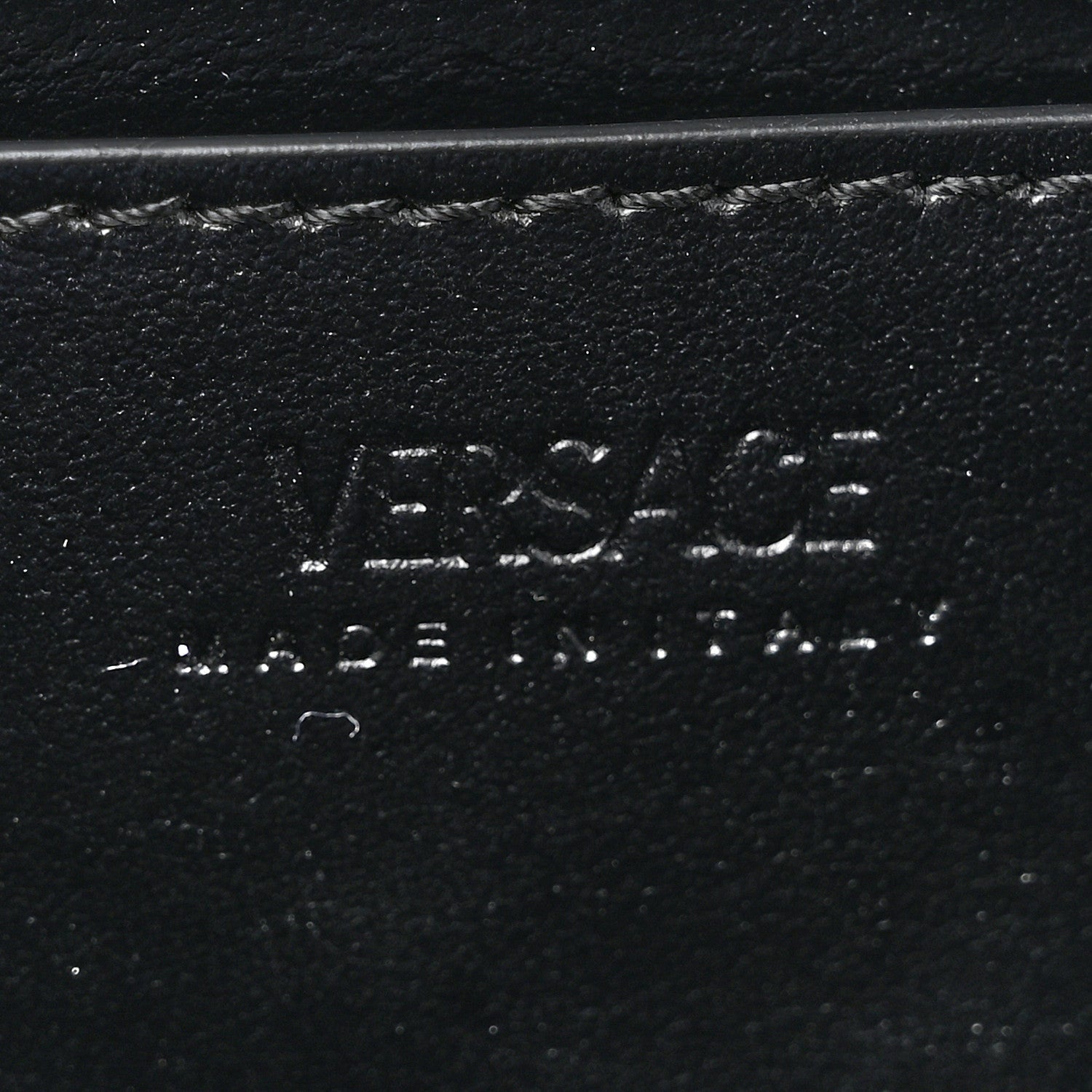 Lambskin Mini Greca Goddess Shoulder Bag Black