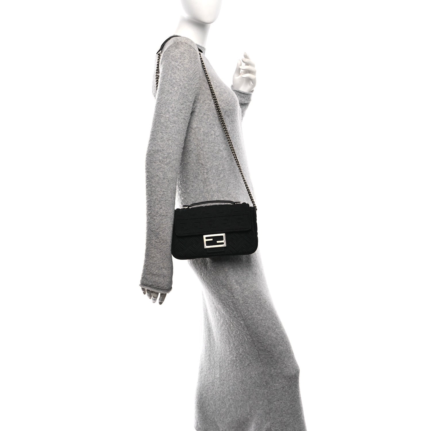 Technical Fabric FF Midi Chain Baguette Black