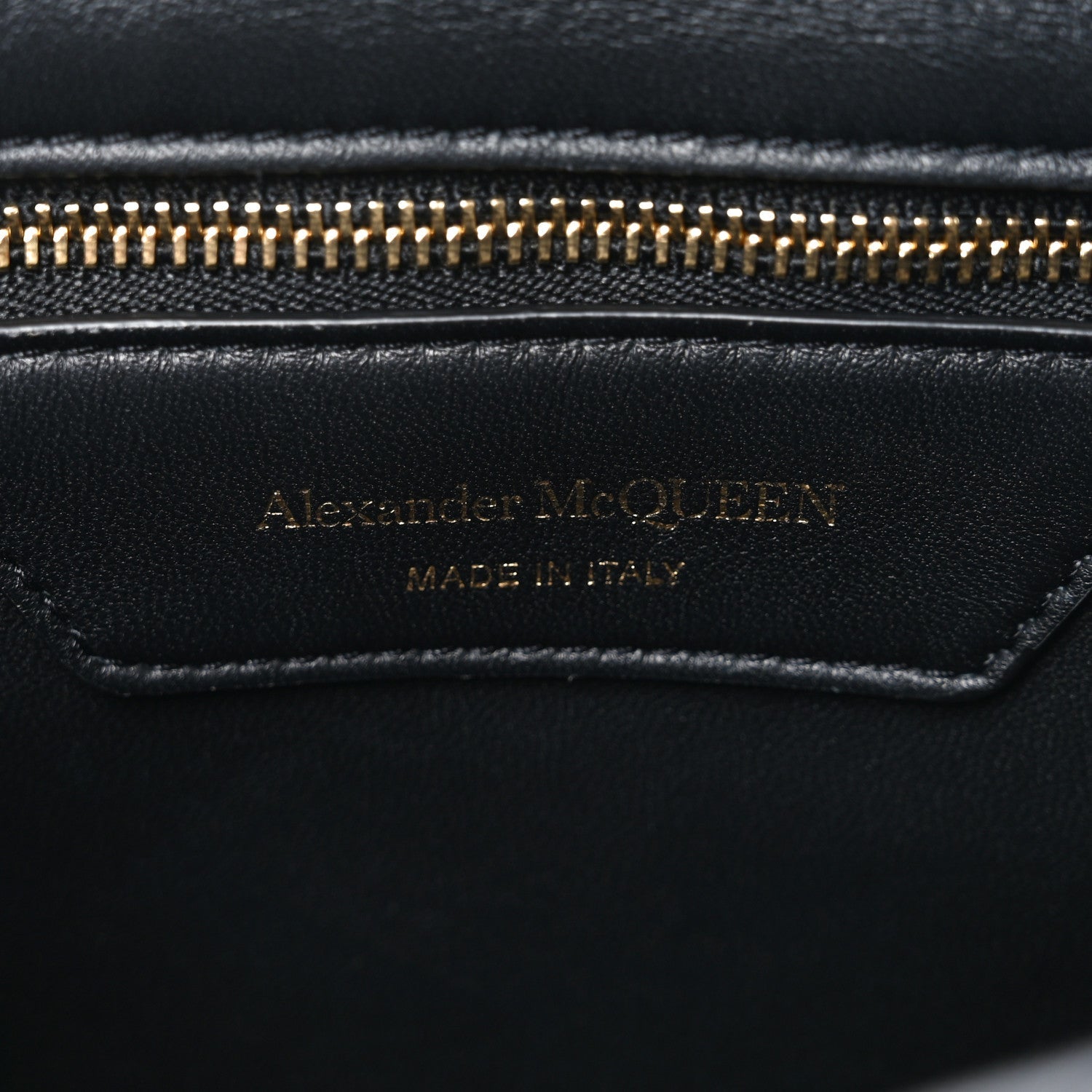 Calfskin Quilted The Seal Chain Shoulder Bag Black