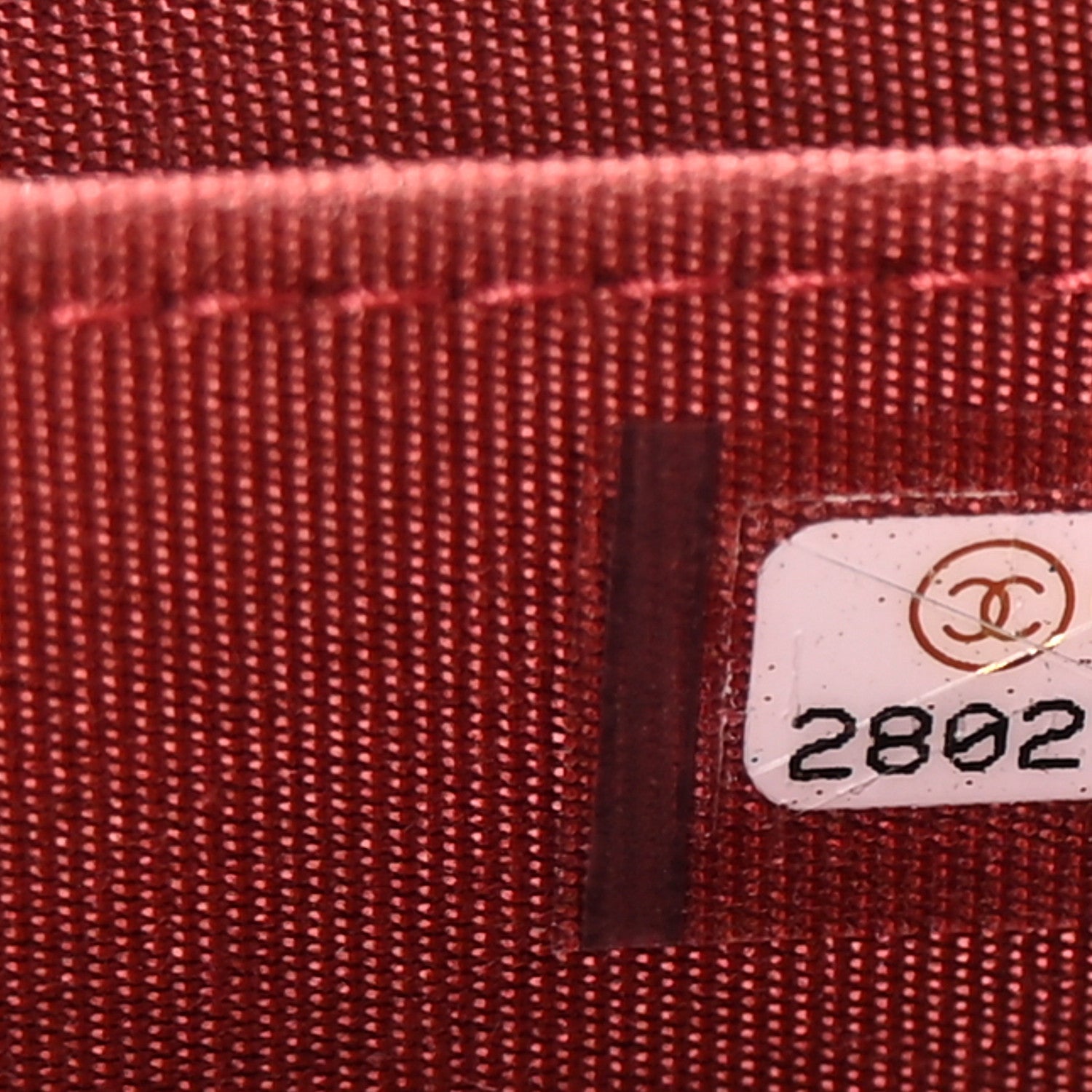 Caviar Quilted Boy Zip Around Coin Purse Wallet Red