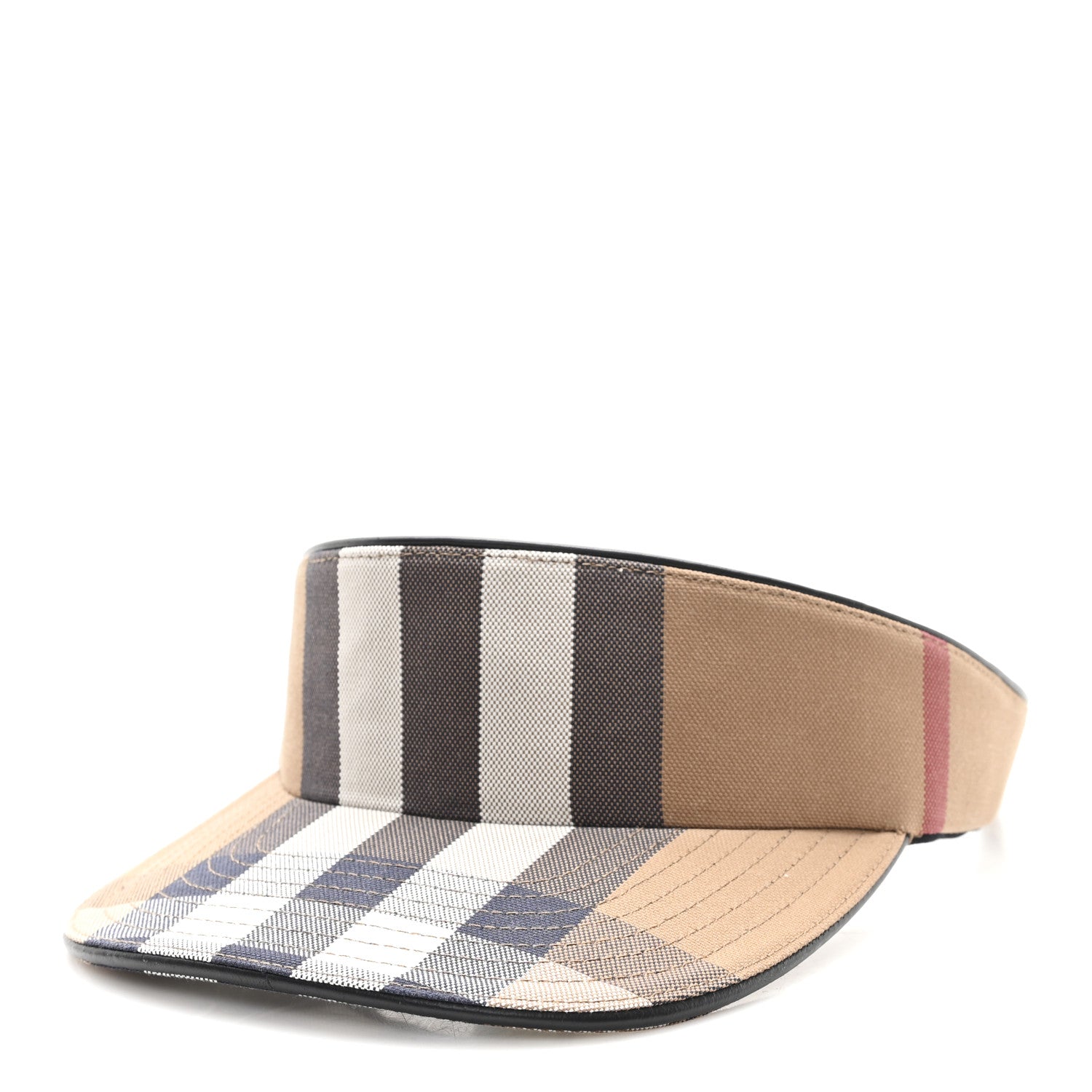 Canvas Giant Check Visor S Birch Brown