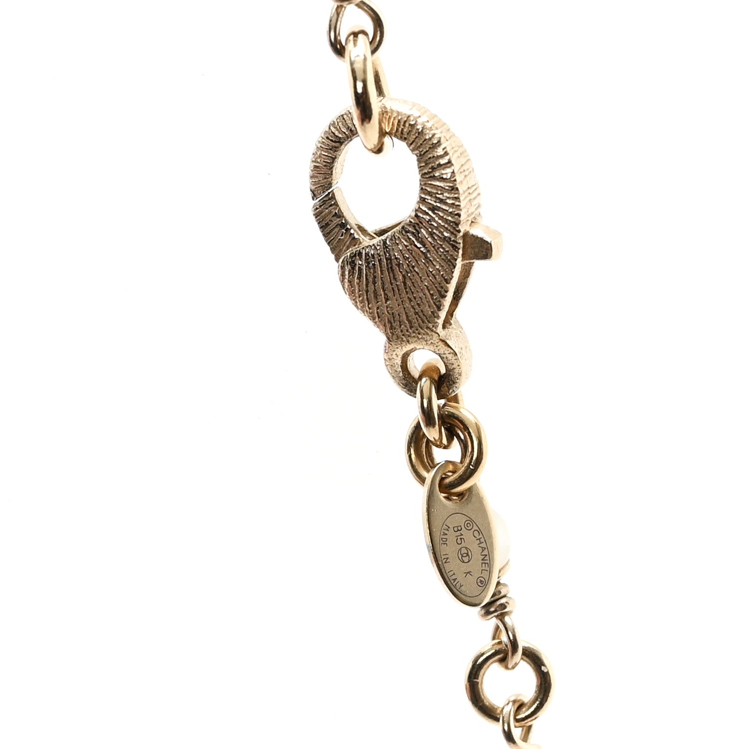 Pearl Bead Multi Strand CC Long Necklace Gold White Burgundy Yellow