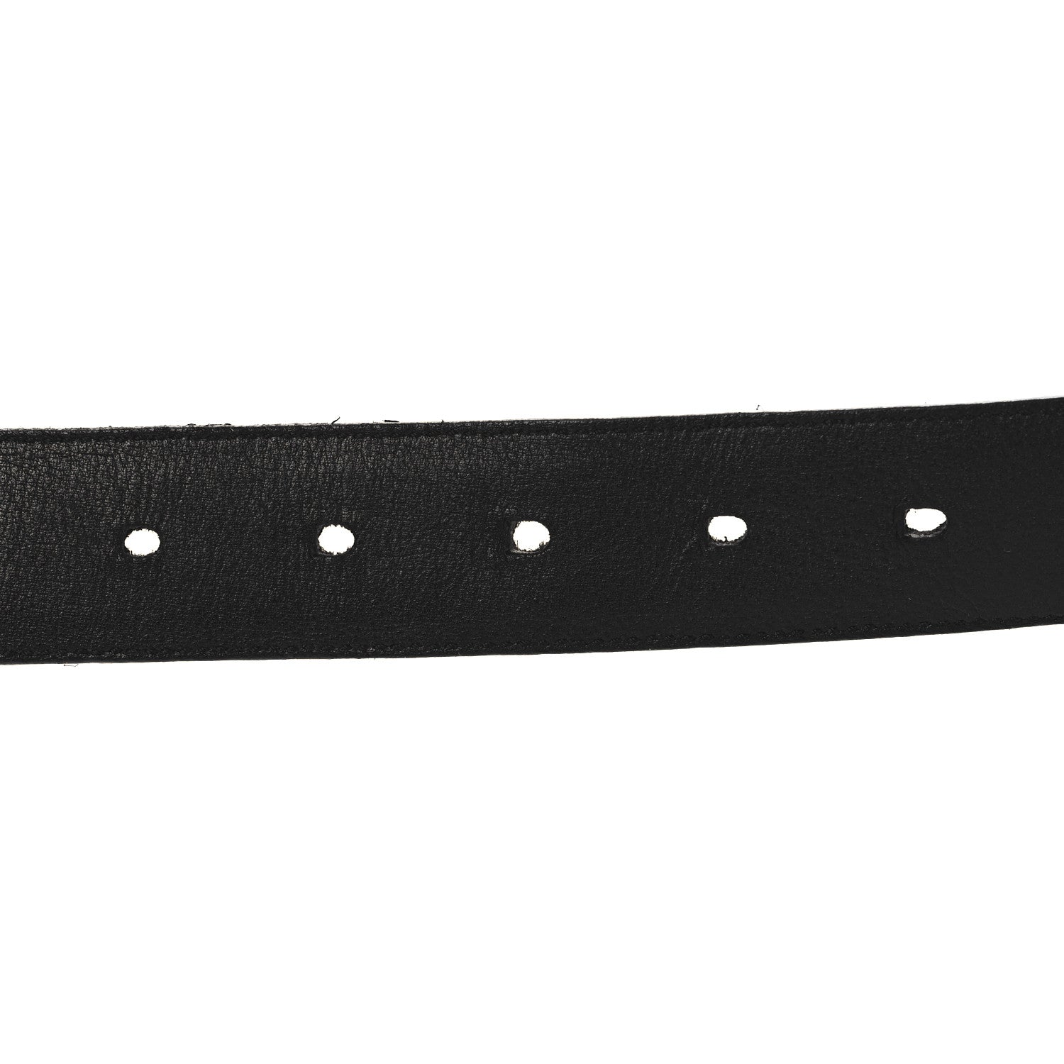 Suede Monogram Cassandre Belt 75 30 Black