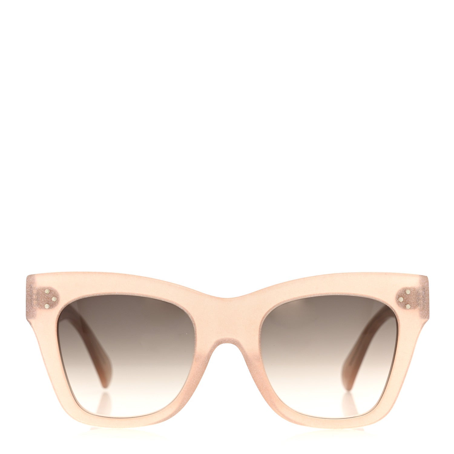 Glitter Acetate Cat Eye Sunglasses CL4004IN Transparent Pink