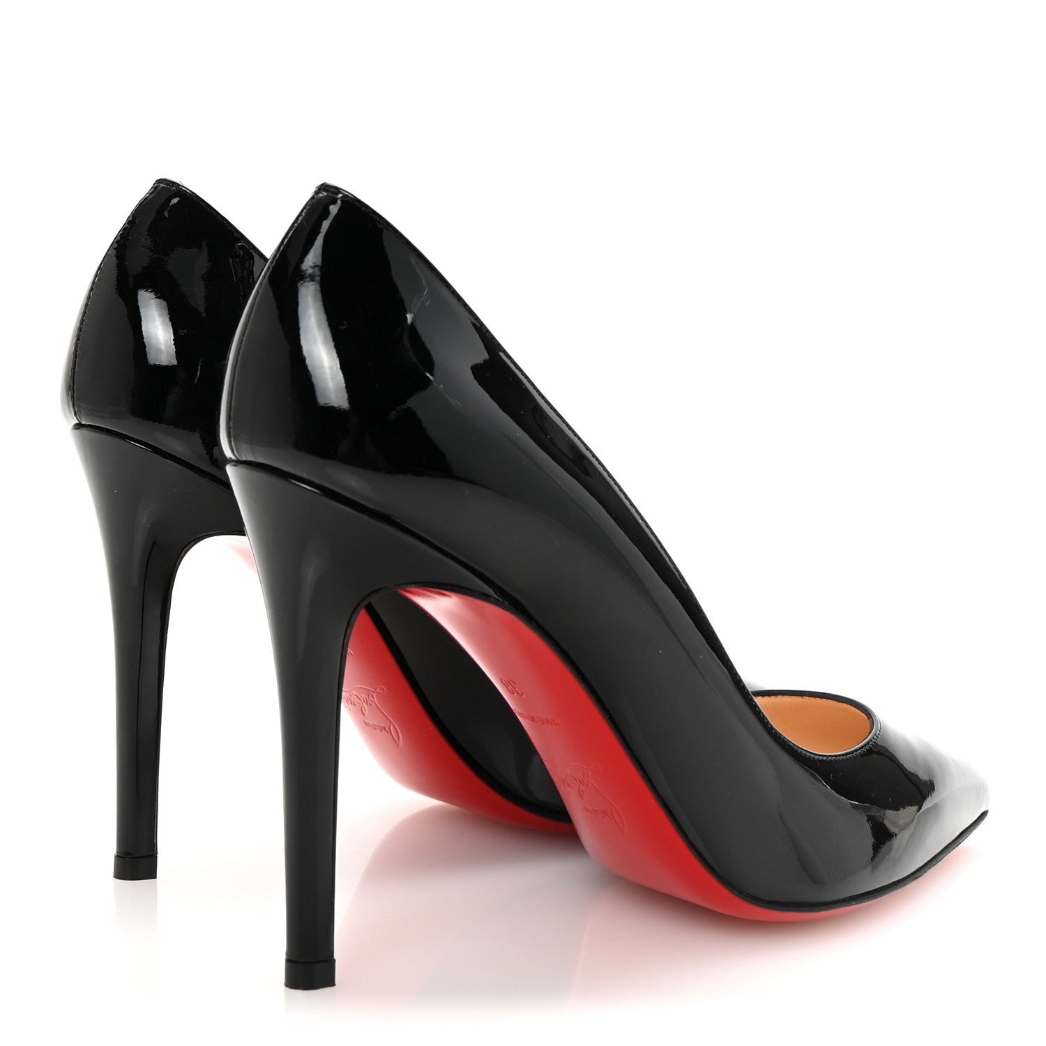 Patent Pigalle Follies 100 Pumps 38 Black