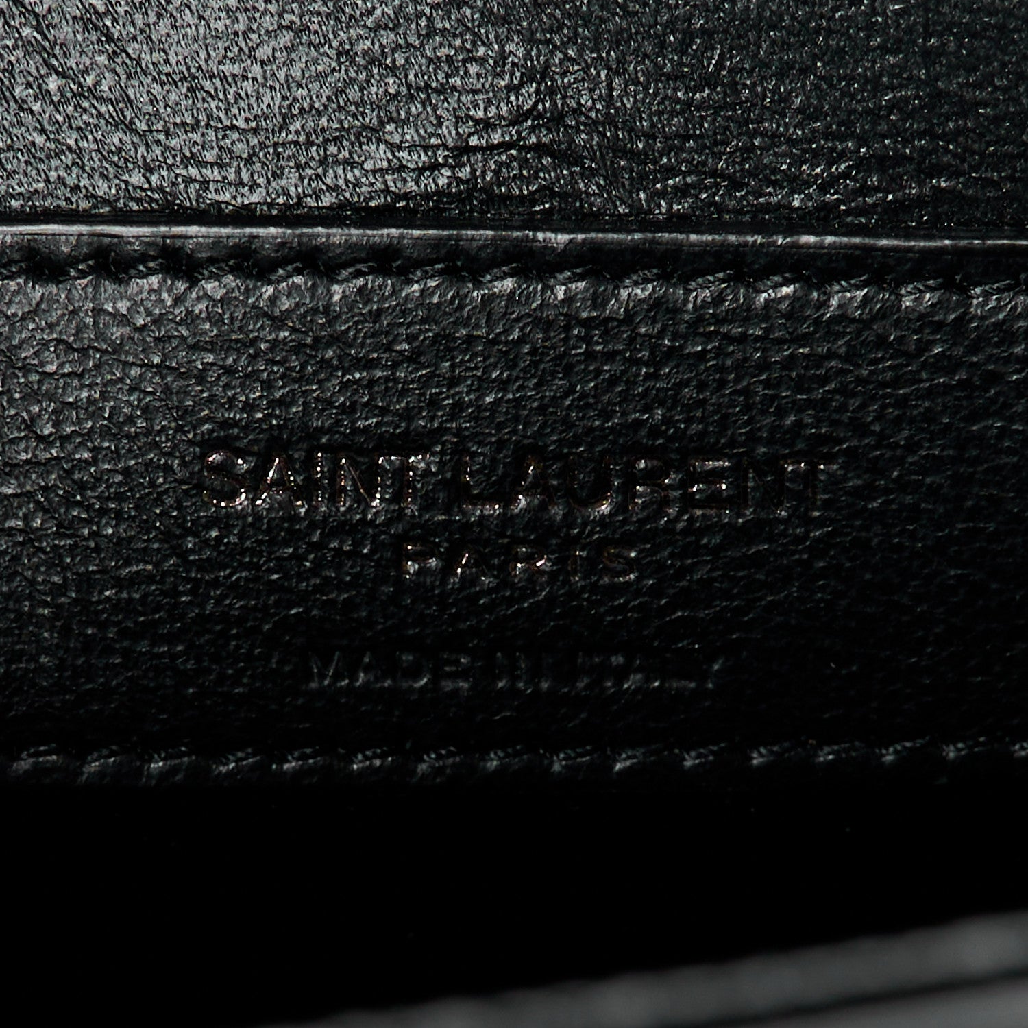 Grain De Poudre Small Monogram Monochrome Kate Satchel Black