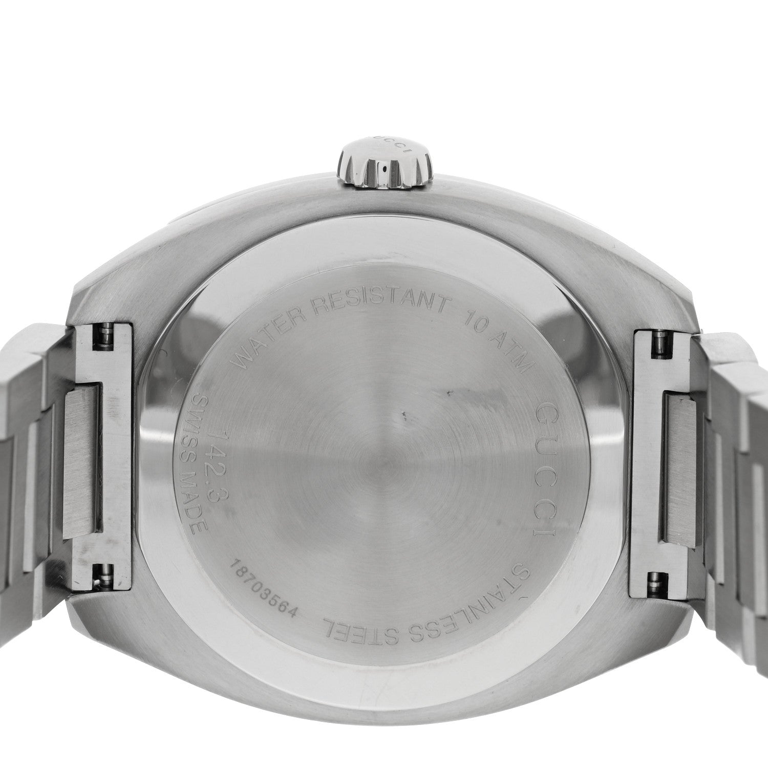 Stainless Steel 40mm GG2570 Quartz Watch Black