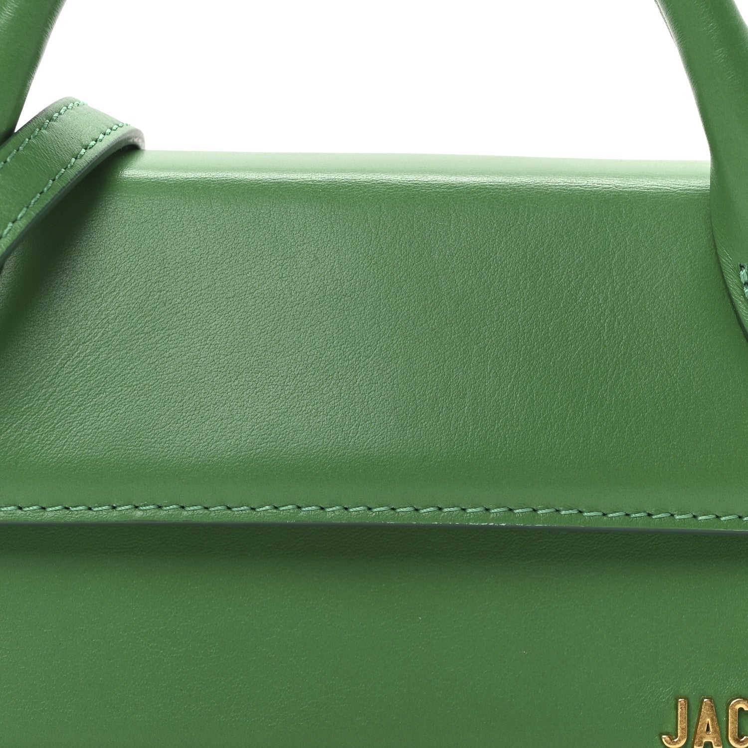 Smooth Calfskin Le Chiquito Long Green