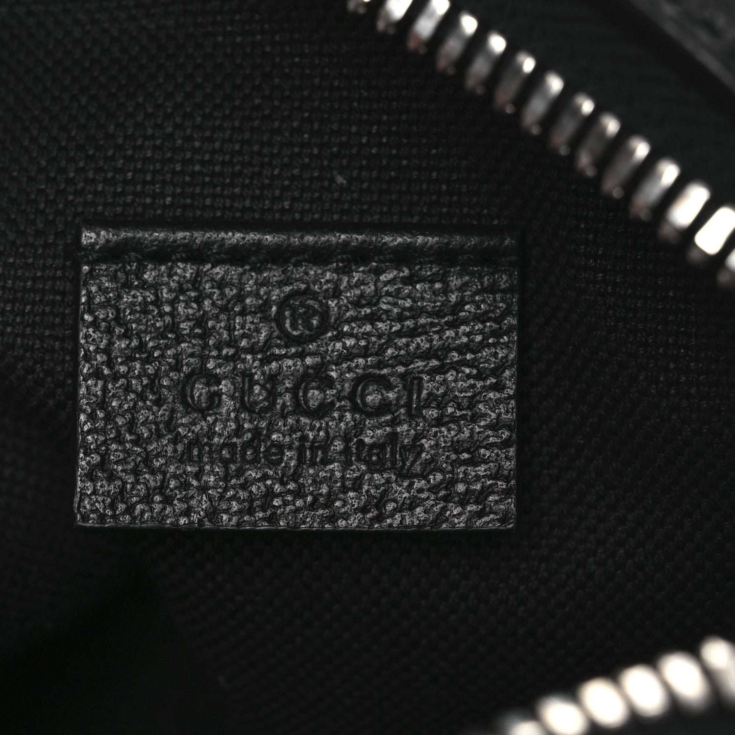 GG Supreme Monogram Psychedelic Messenger Bag Black