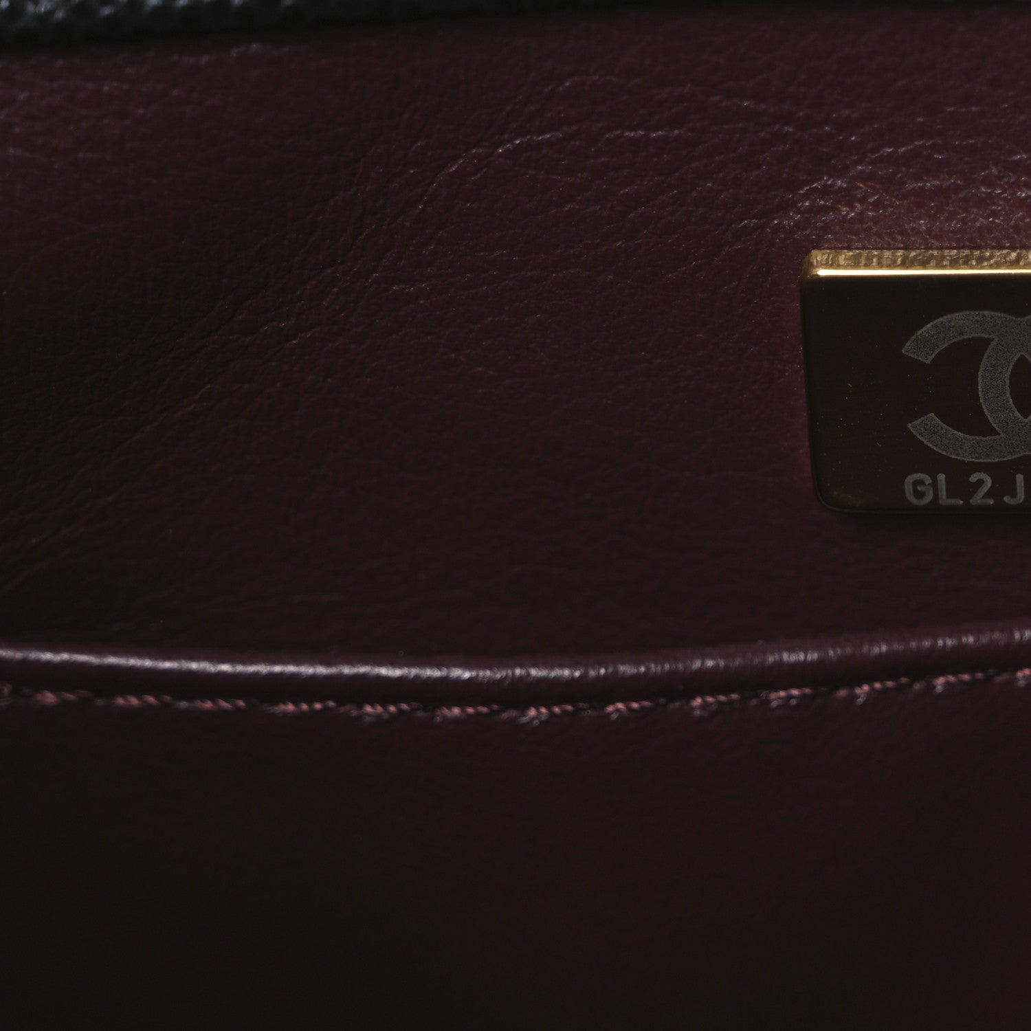 Caviar Lizard Quilted Medium Coco Handle Flap Black